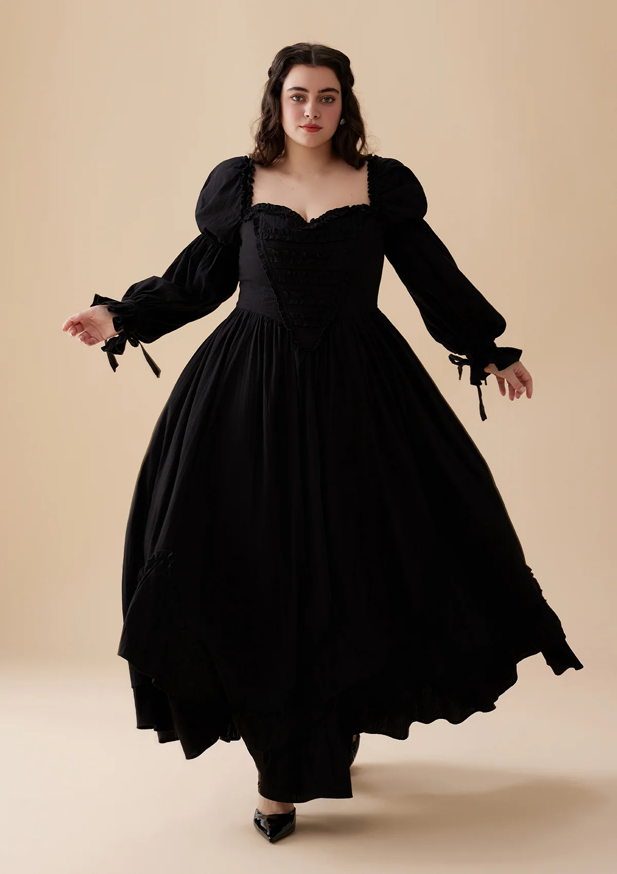 Curve & Plus Fallen Angels Corset Dress - Thrancidy