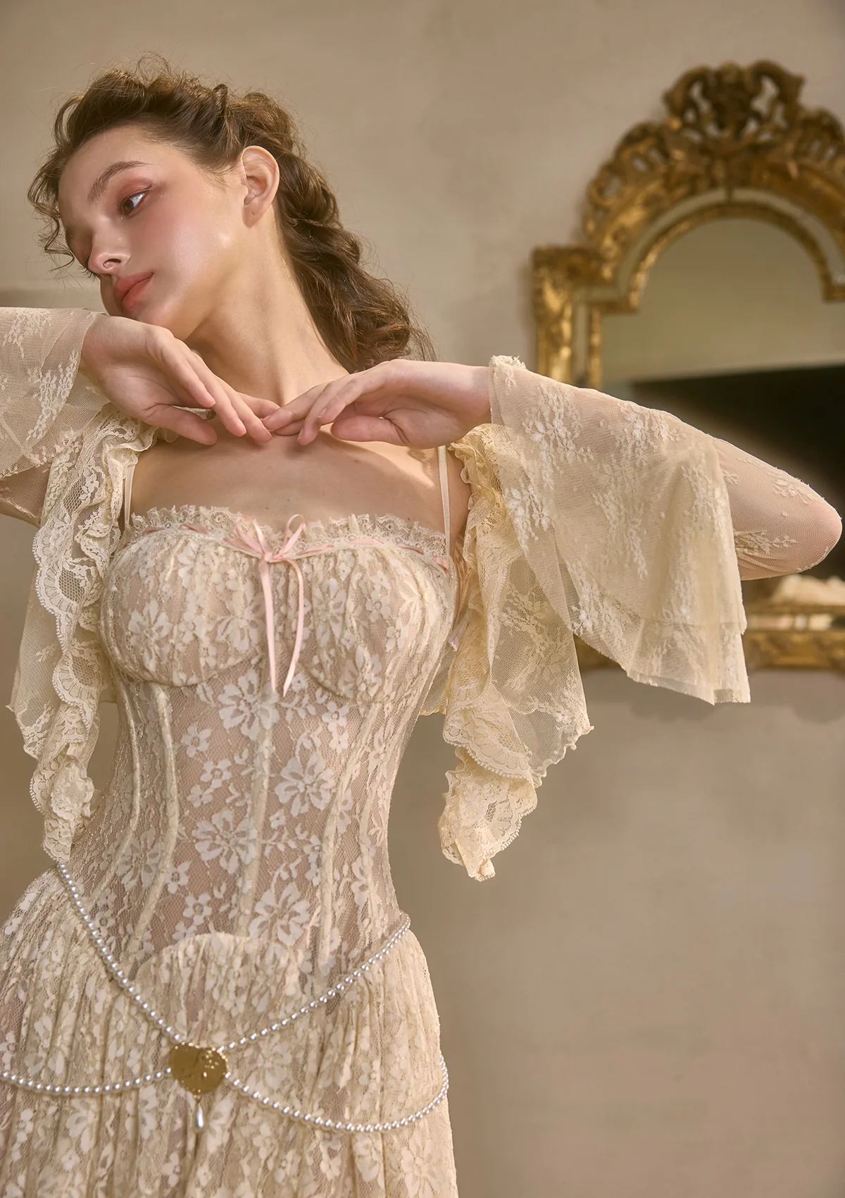 Waltz In The Moonlight Corset Dress - Thrancidy