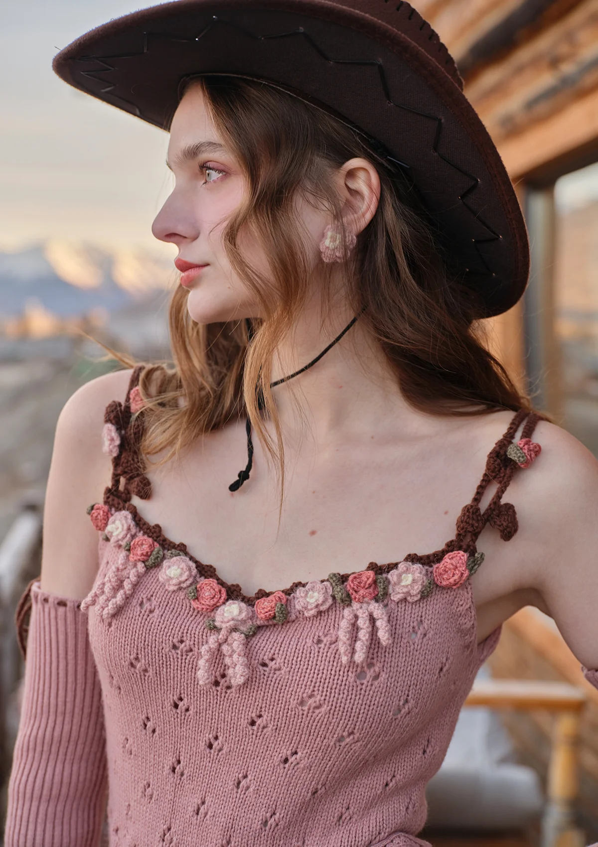 Floral Juliette Knitted Dress - Thrancidy