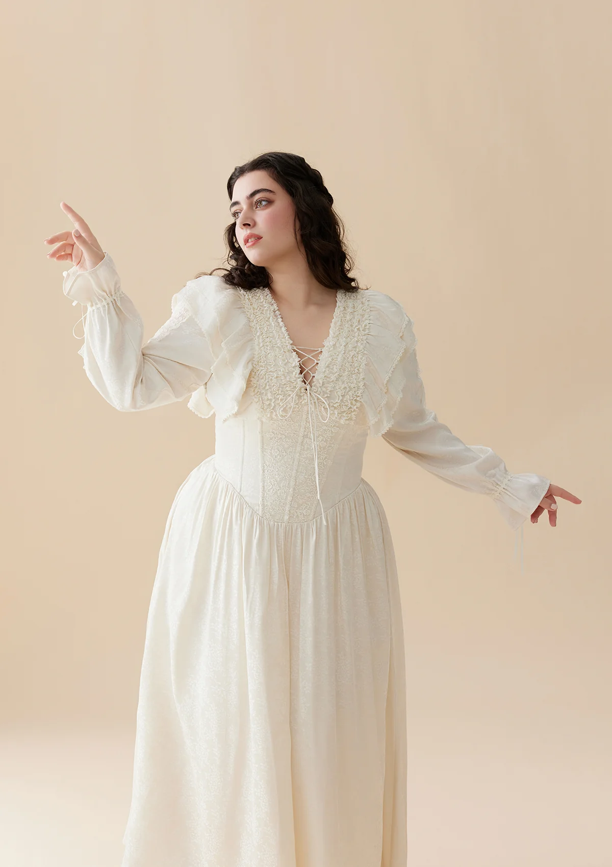 Curve & Plus Glitter Butterfly Dress - Thrancidy