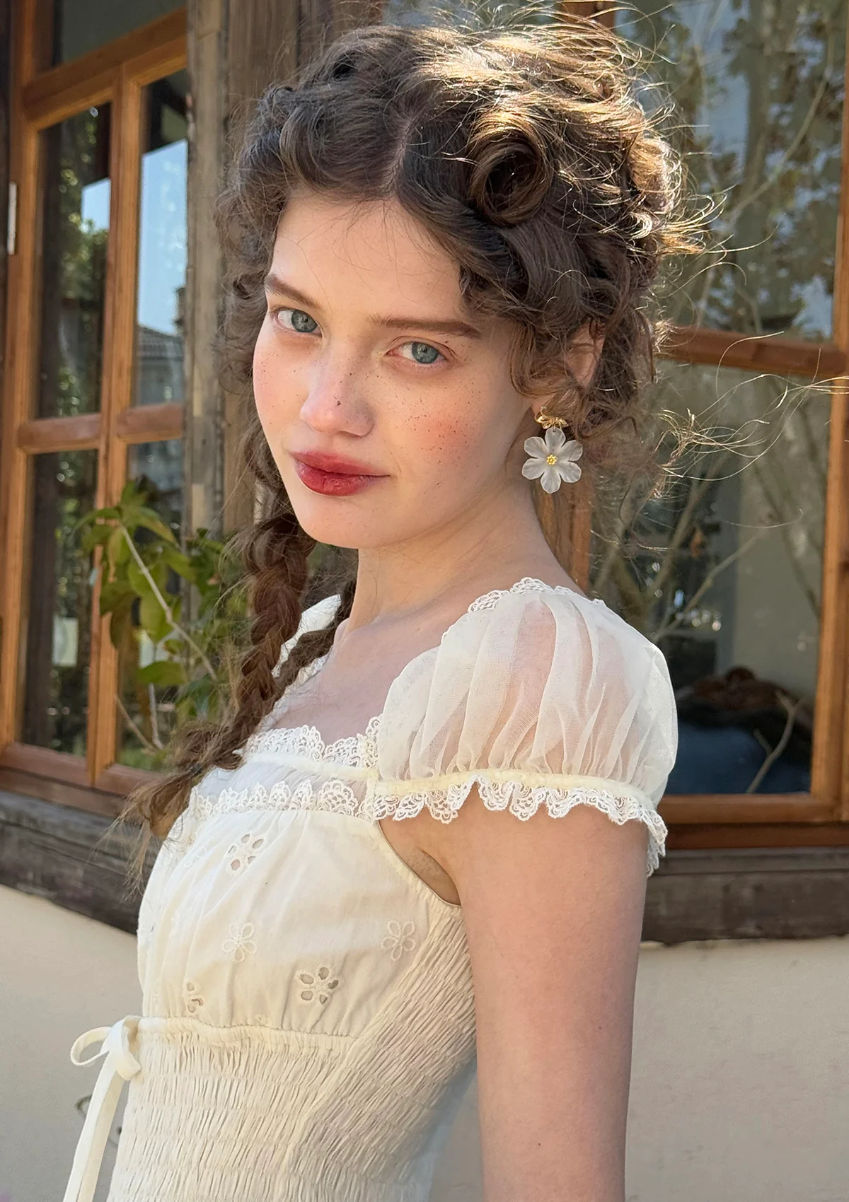 Sunlit Petals Ear Studs - Thrancidy