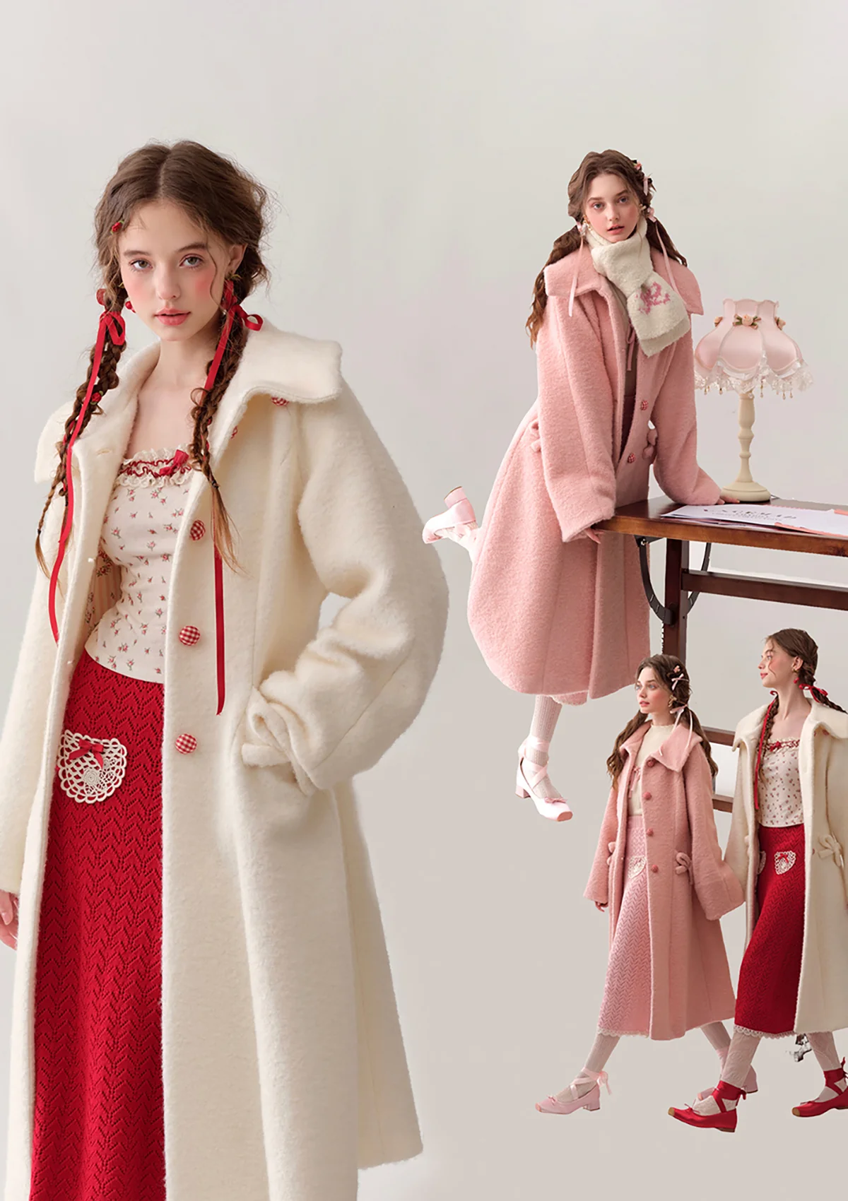 Strawberry Senior Alumnael Coat - Thrancidy