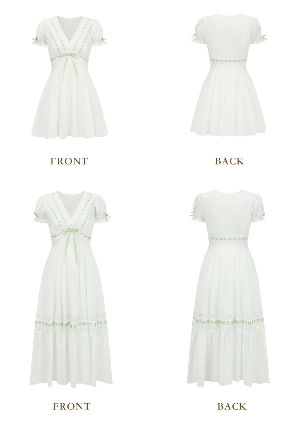 Green Apple Paradise Dress - Thrancidy