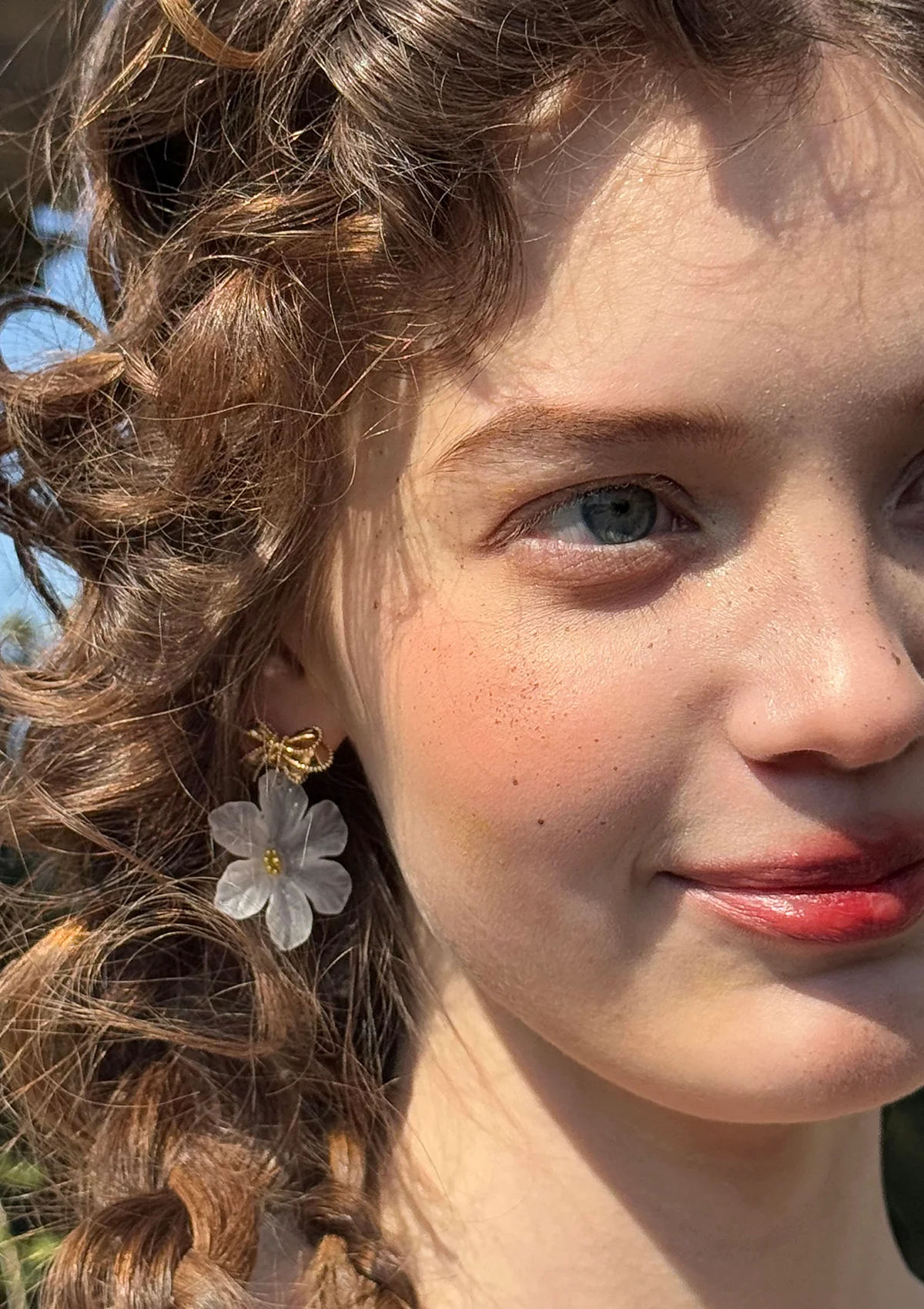 Sunlit Petals Ear Studs - Thrancidy