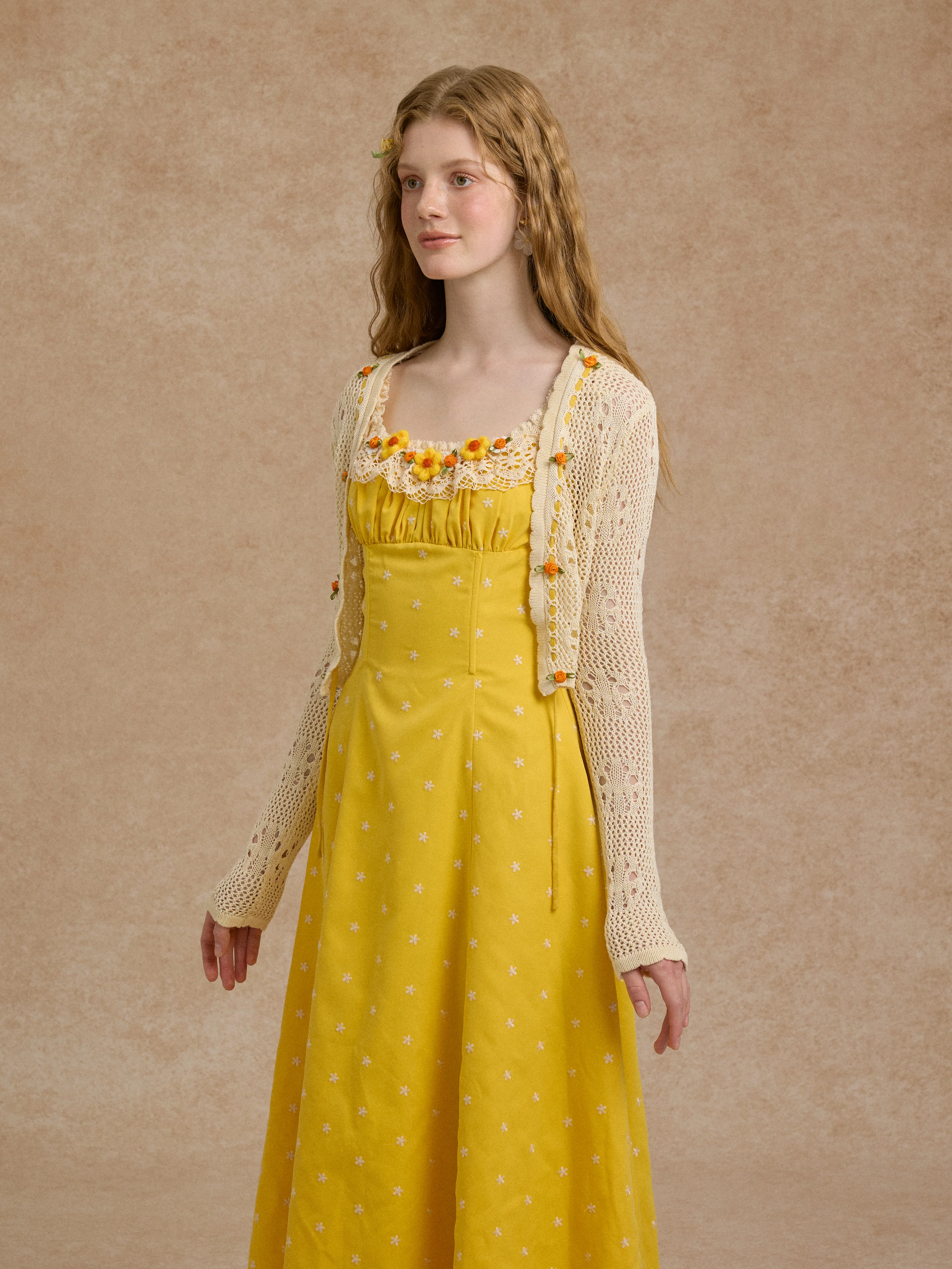 Little Orange Cardigan - Thrancidy