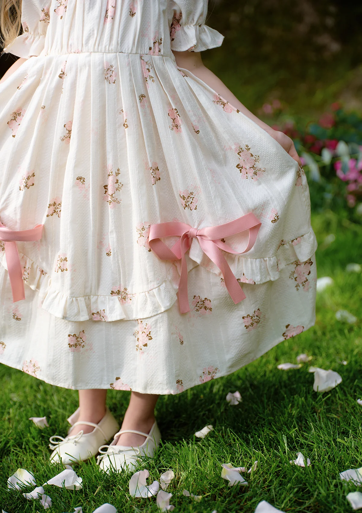 Toddler Girl Rose's Smile Dress - Thrancidy