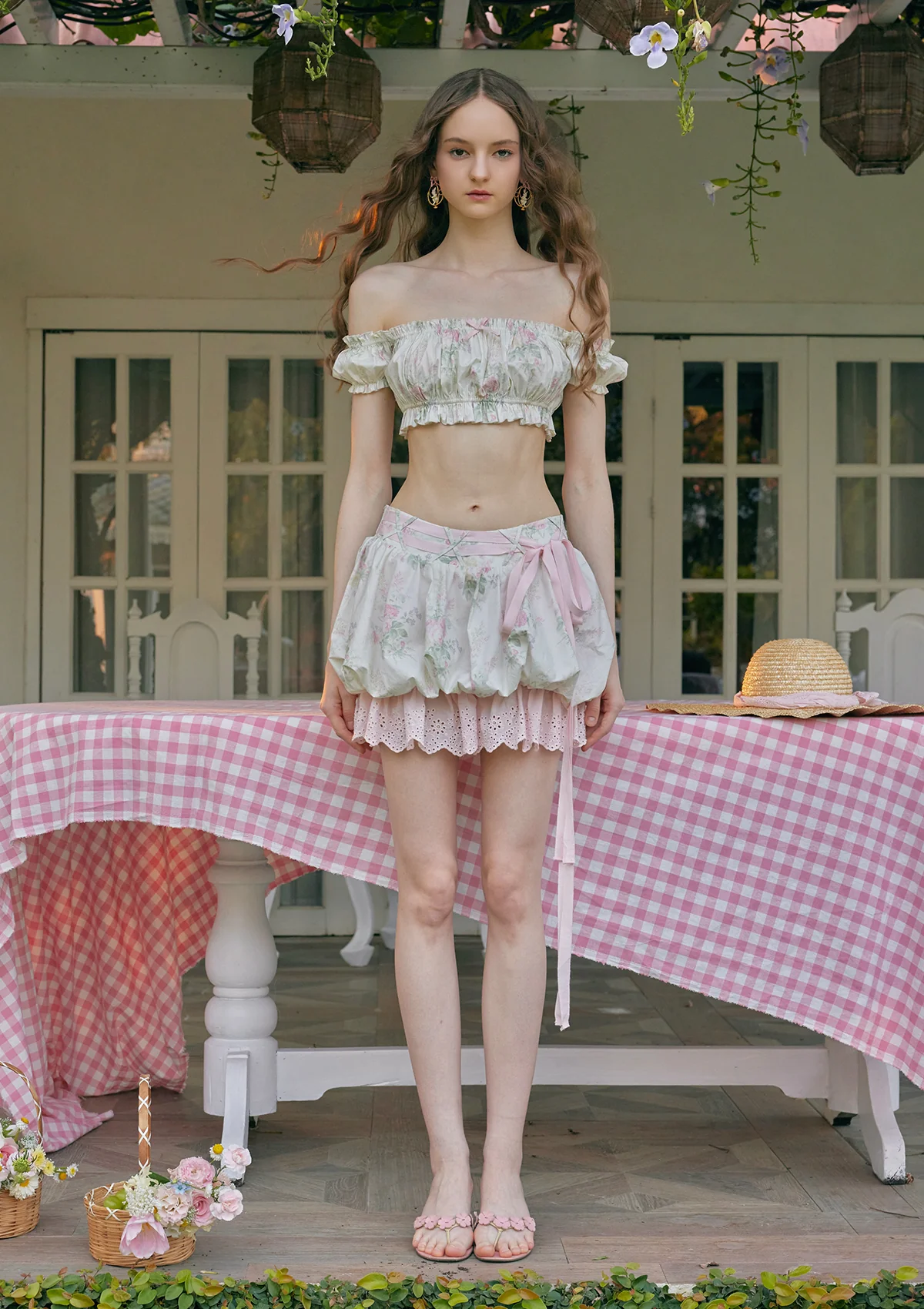 Fleur Poetry Pan-skirt - Thrancidy