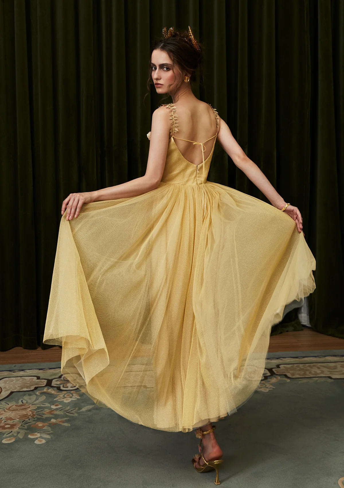 Nile Rose Corset Dress - Thrancidy