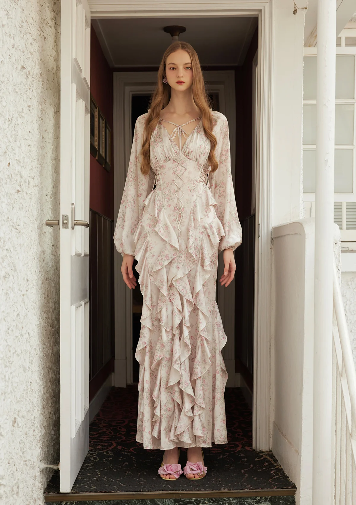 Curve & Plus Lady Blossom Dress - Thrancidy