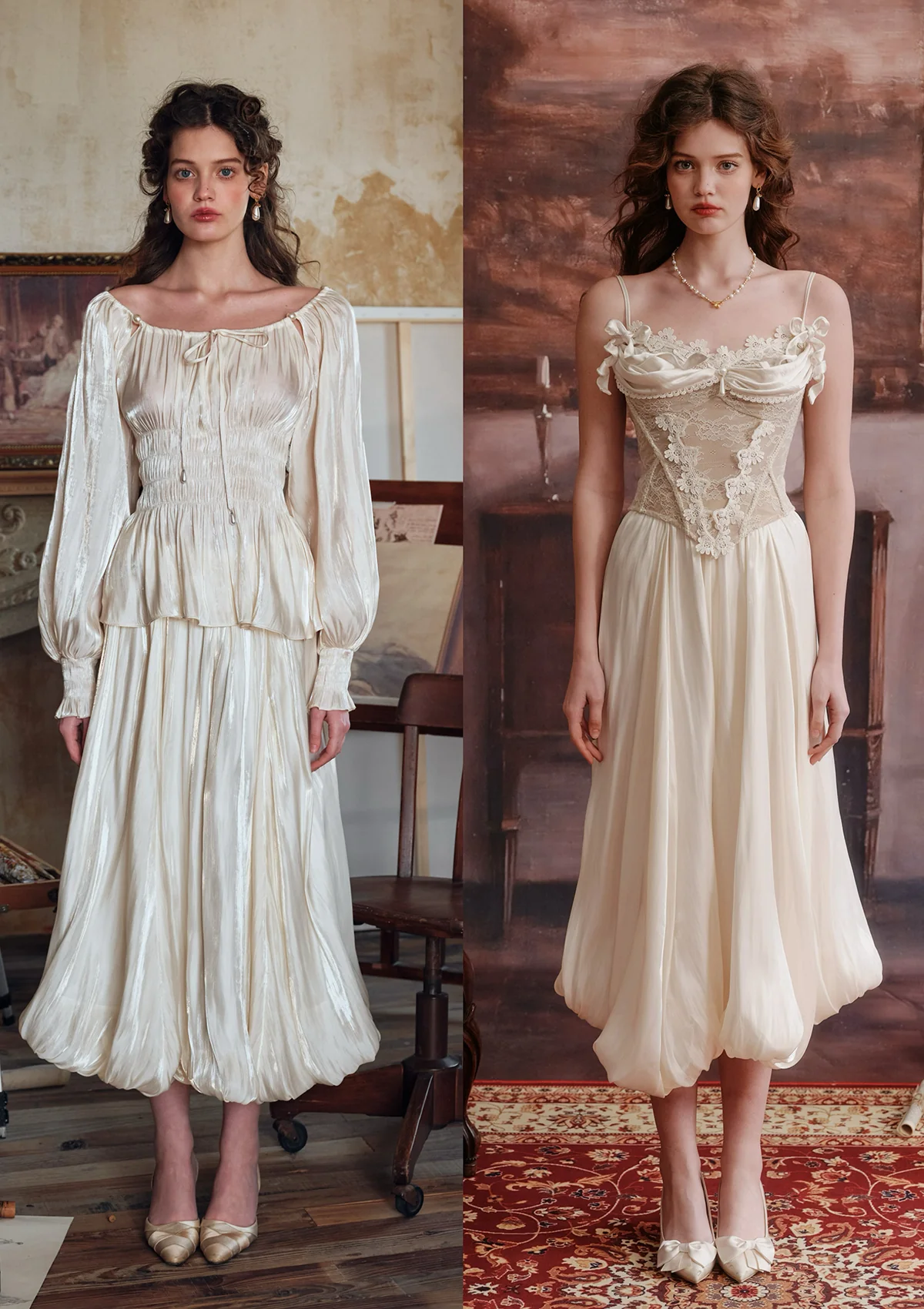 White Butterfly Flora Skirt - Thrancidy