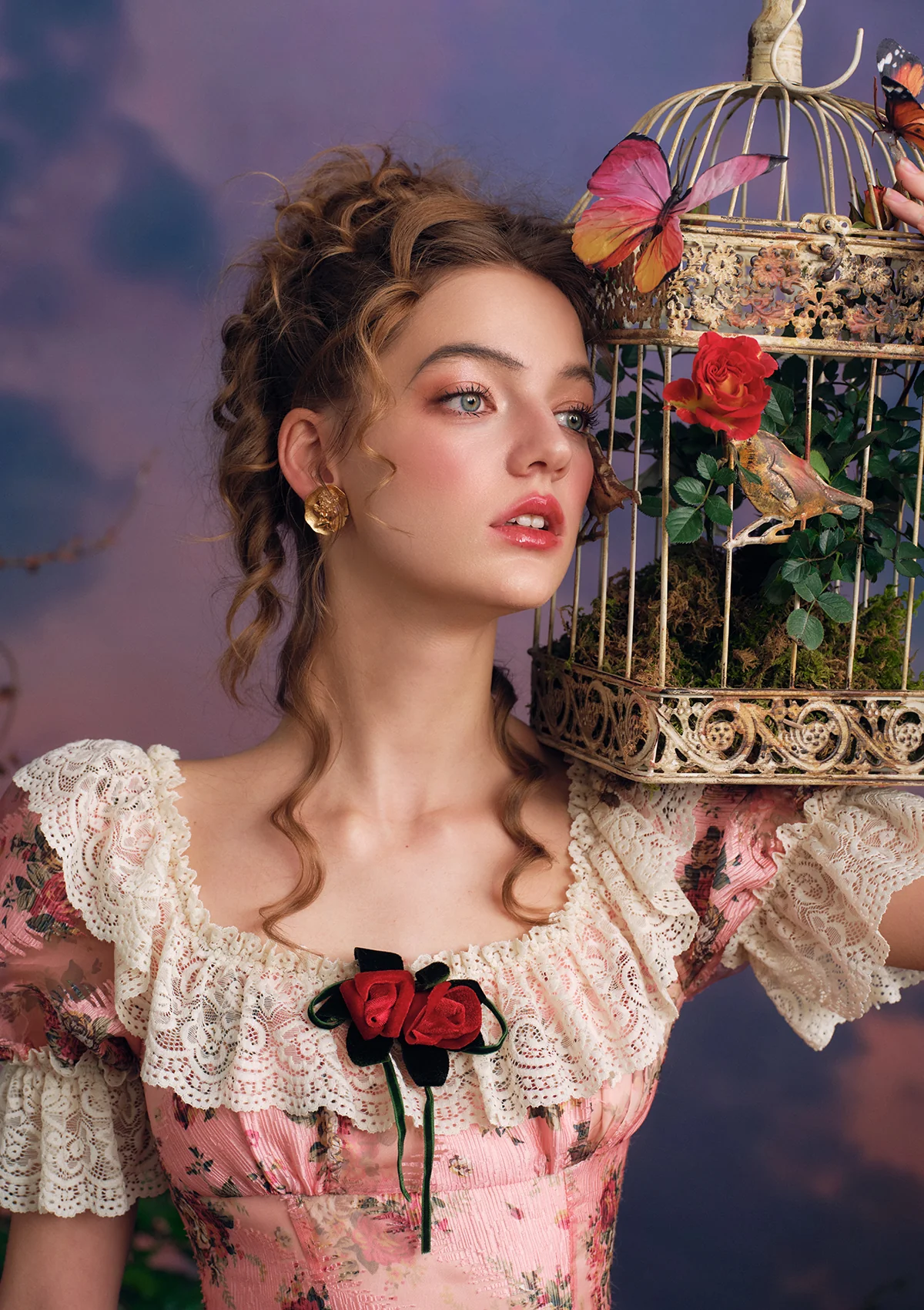 Twilight Rose Dress - Thrancidy