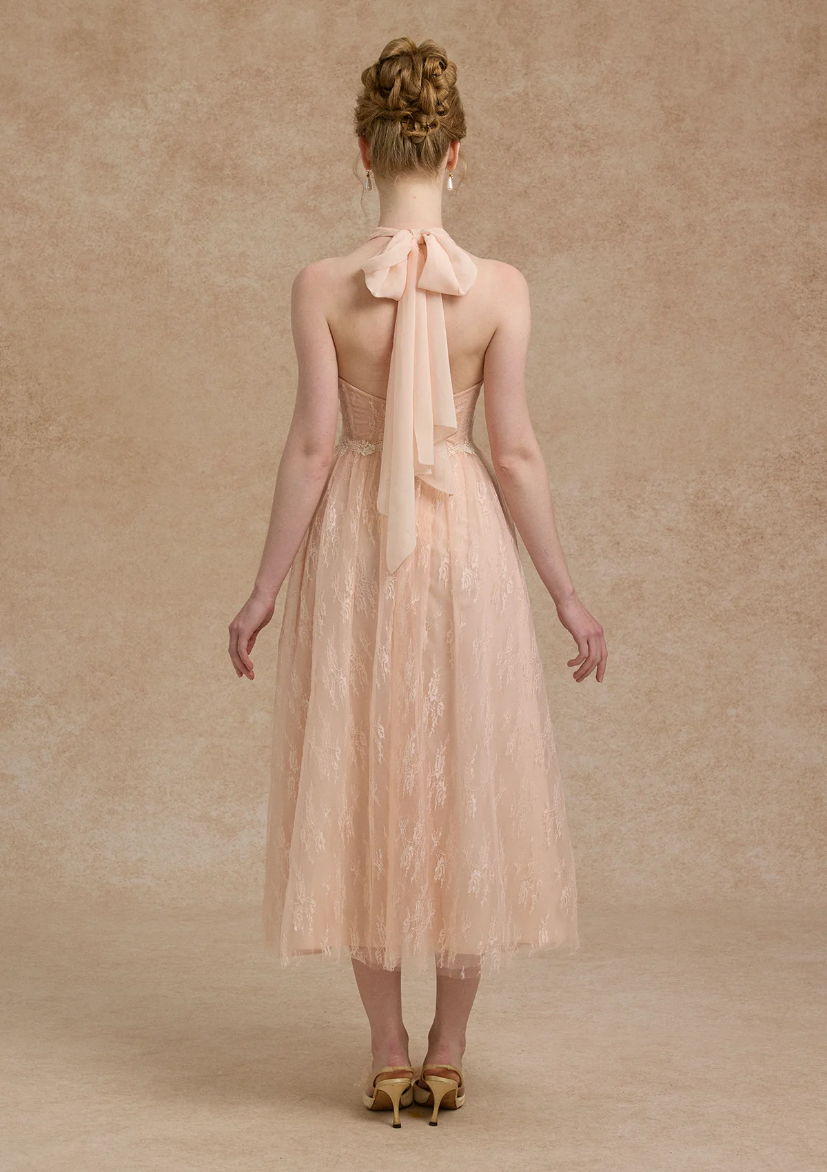 Lace Lover Letter Corset Dress - Thrancidy