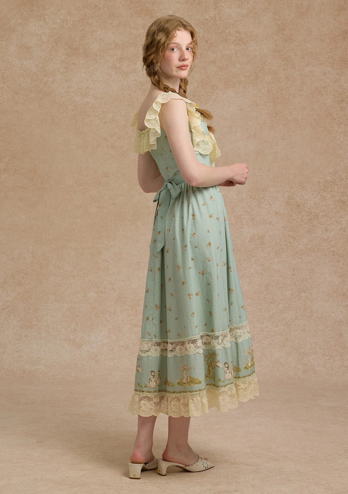 Woodland Fairy Corset Dress (sleeveless) - Thrancidy