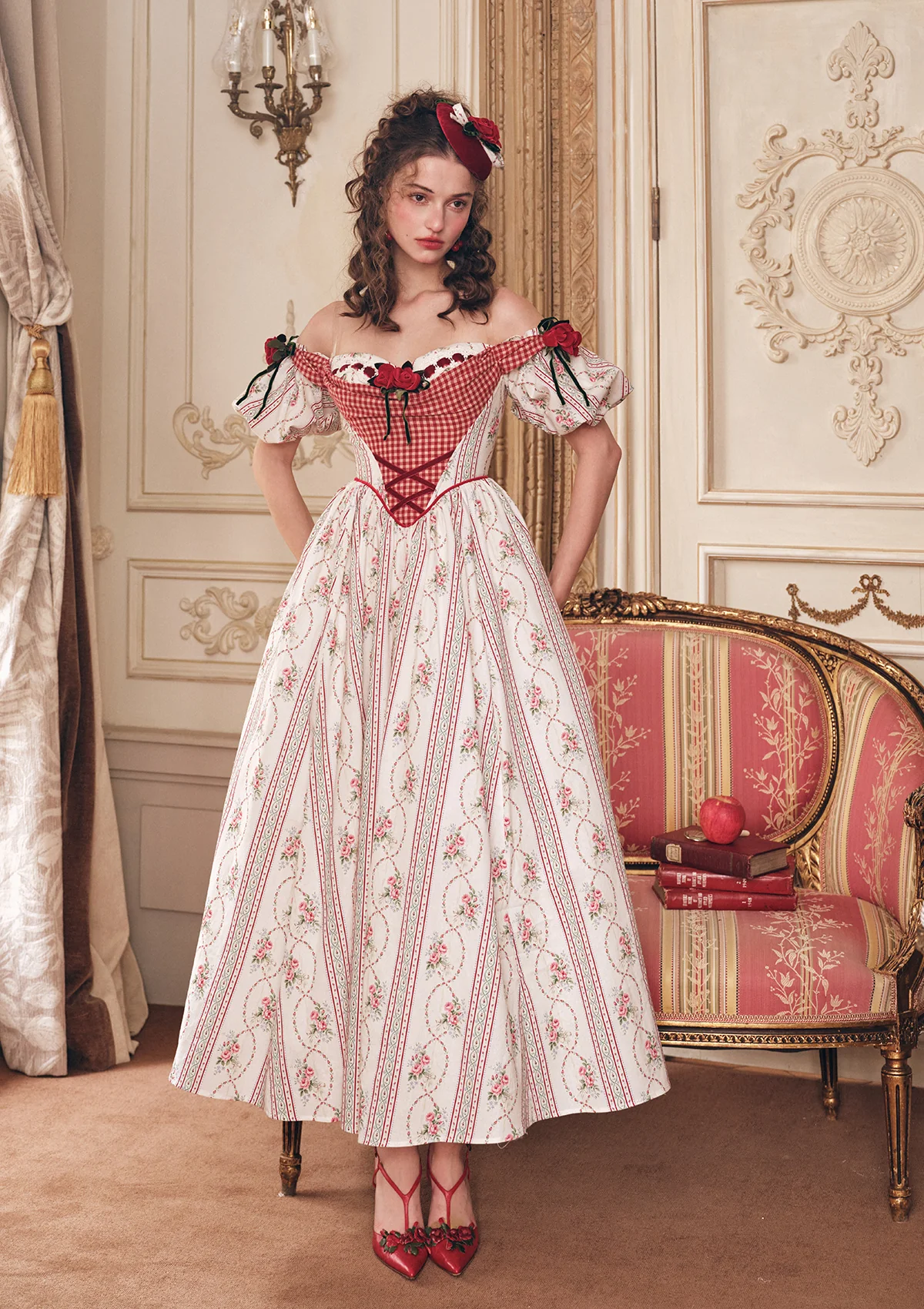 Rose Lady Corset Dress - Thrancidy