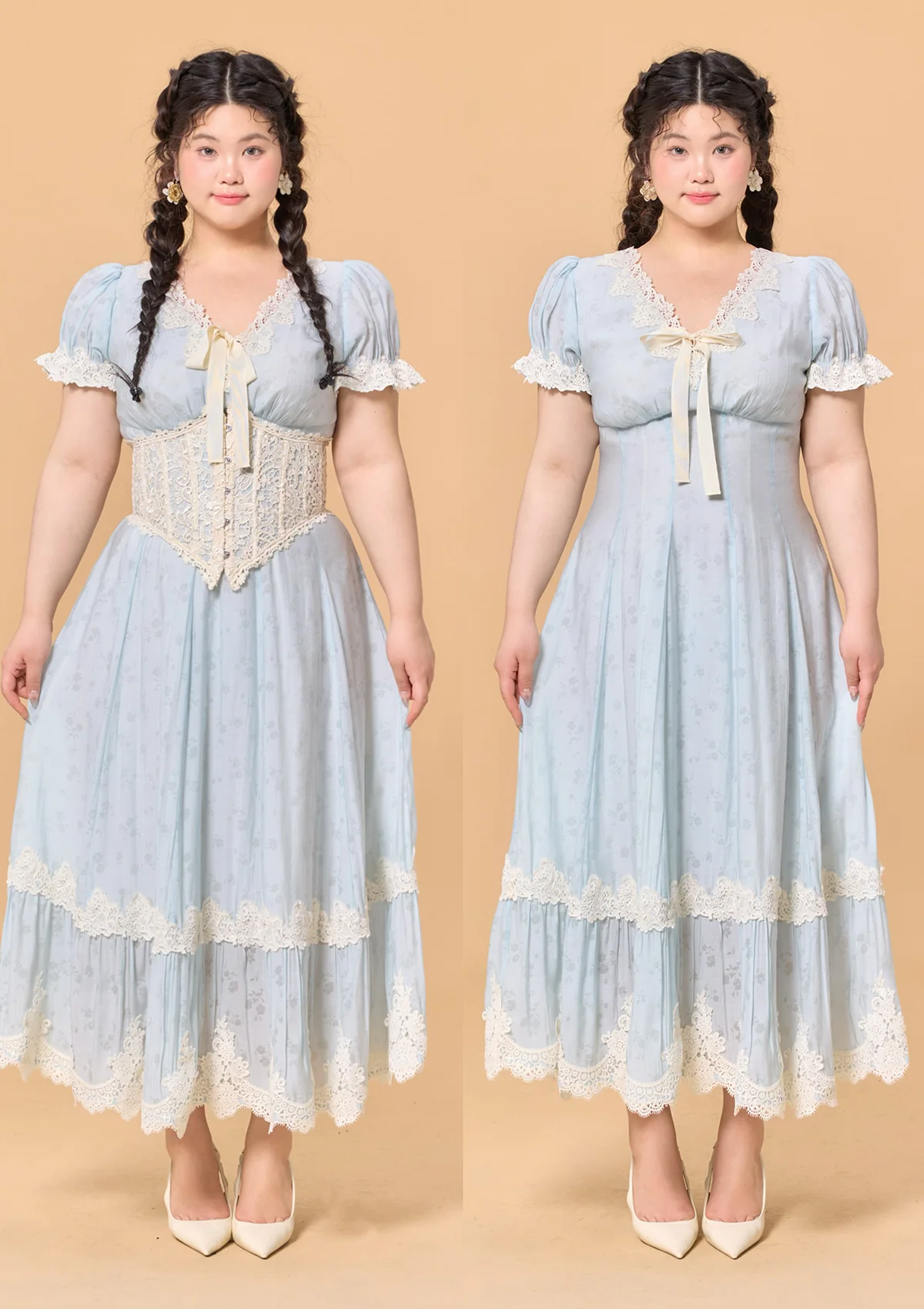 Curve & Plus Summer Wind Dress - Thrancidy