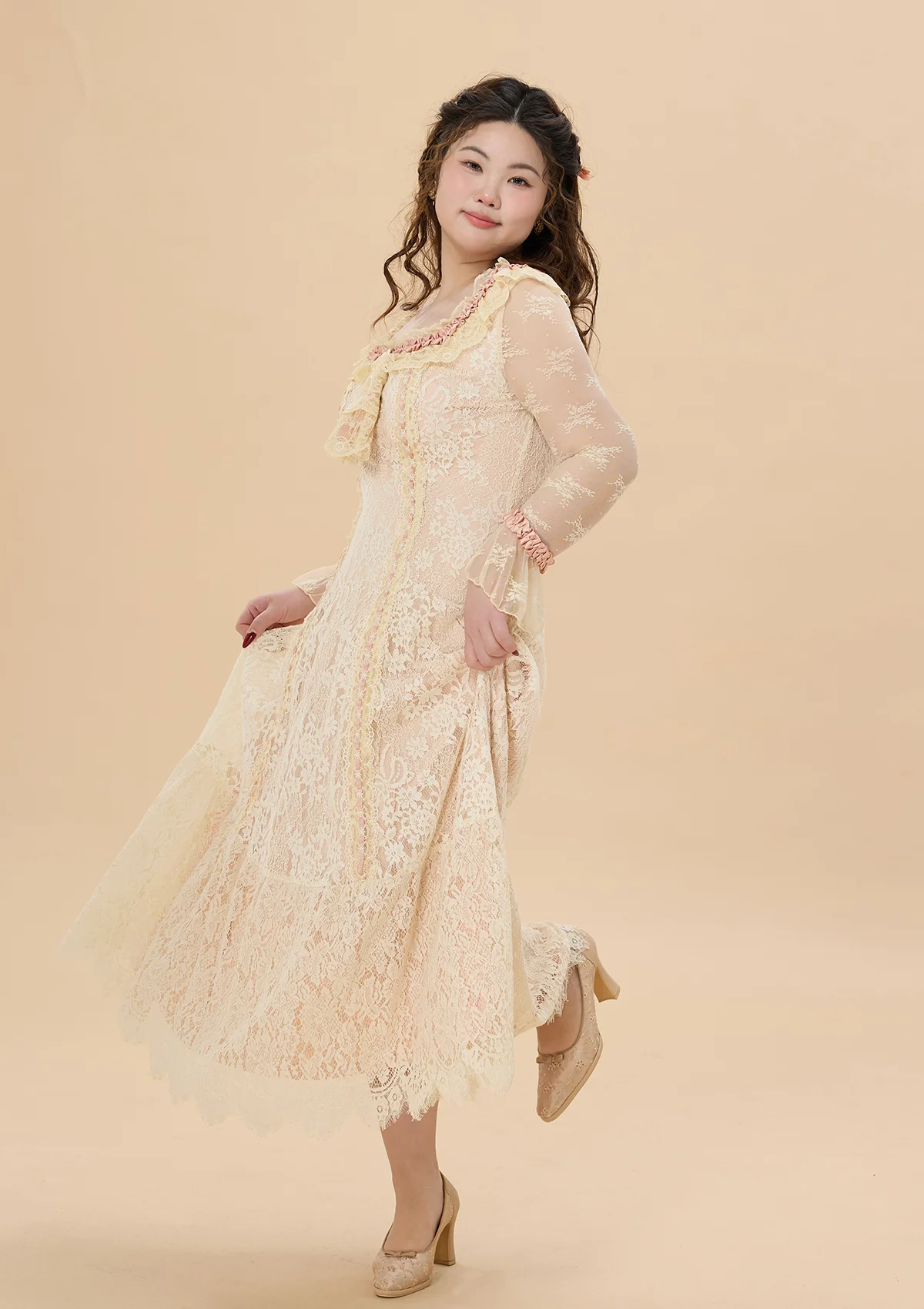 Curve & Plus Dreamland Novelist Knit Dress - Thrancidy