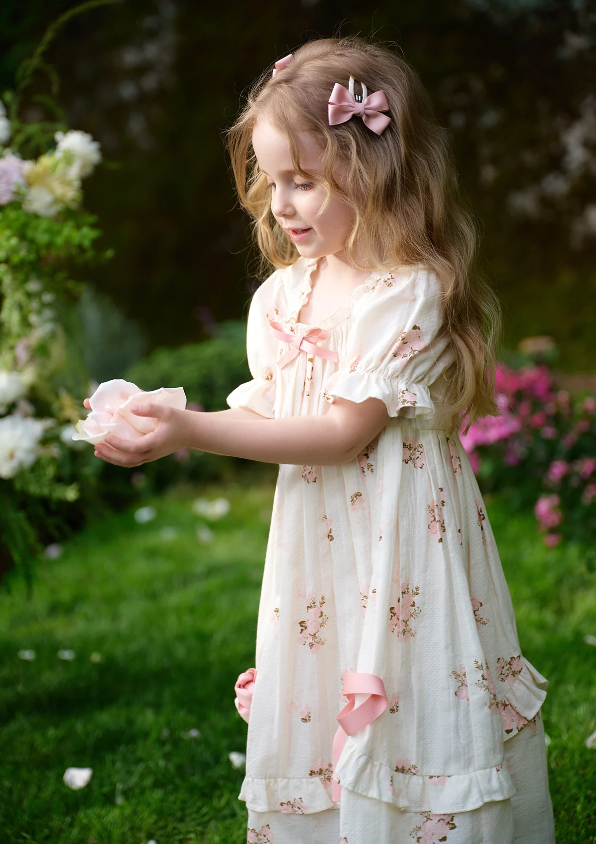 Toddler Girl Rose's Smile Dress - Thrancidy