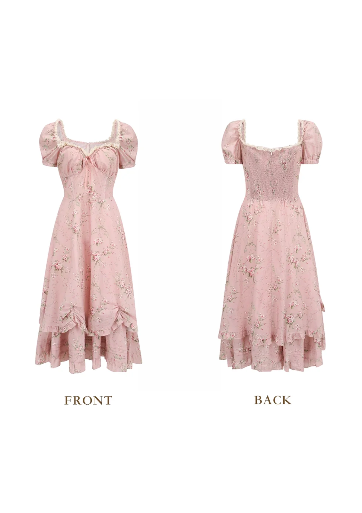 Curve & Plus Rosa Rubus Story Corset Dress - Thrancidy