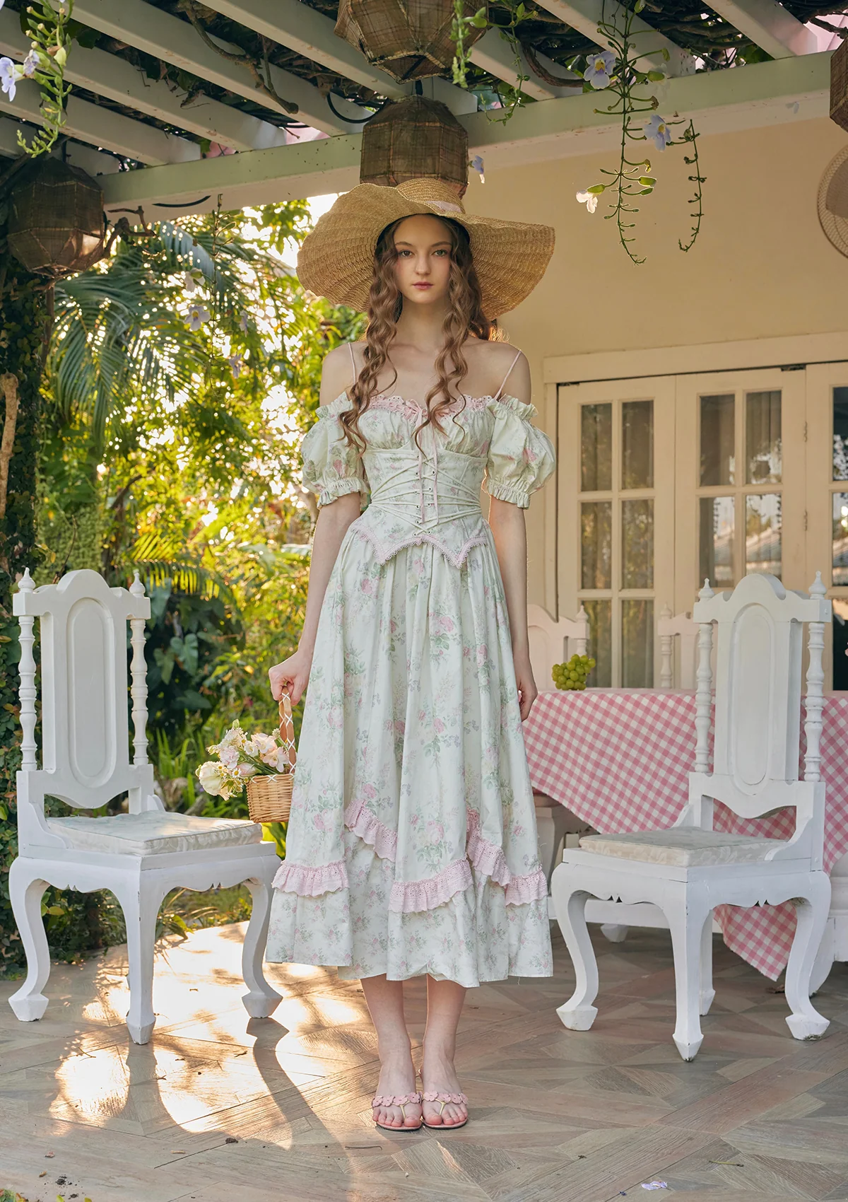 Fleur Poetry Corset Dress - Thrancidy