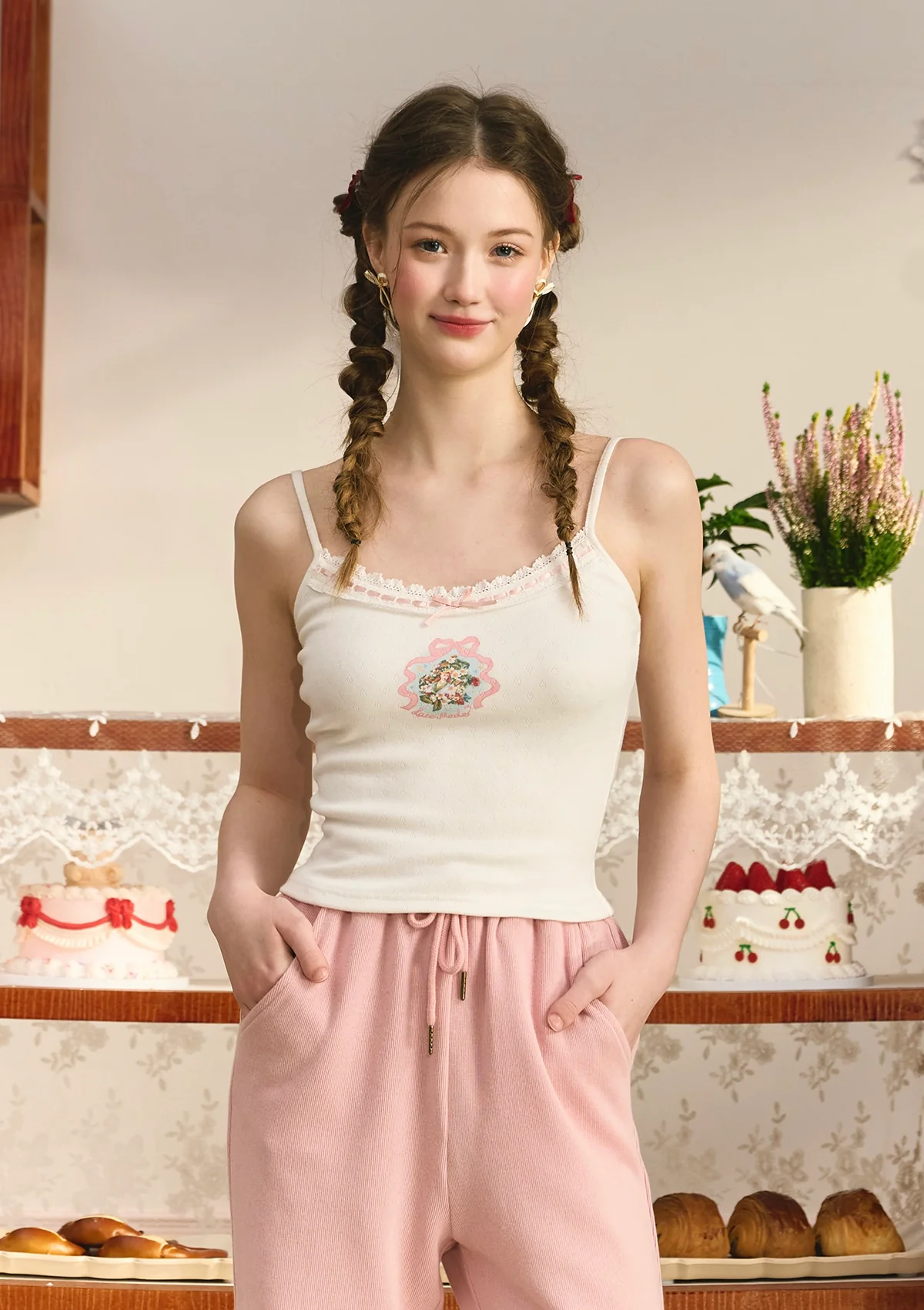 Berry Wish Jar Bottom Cami - Thrancidy