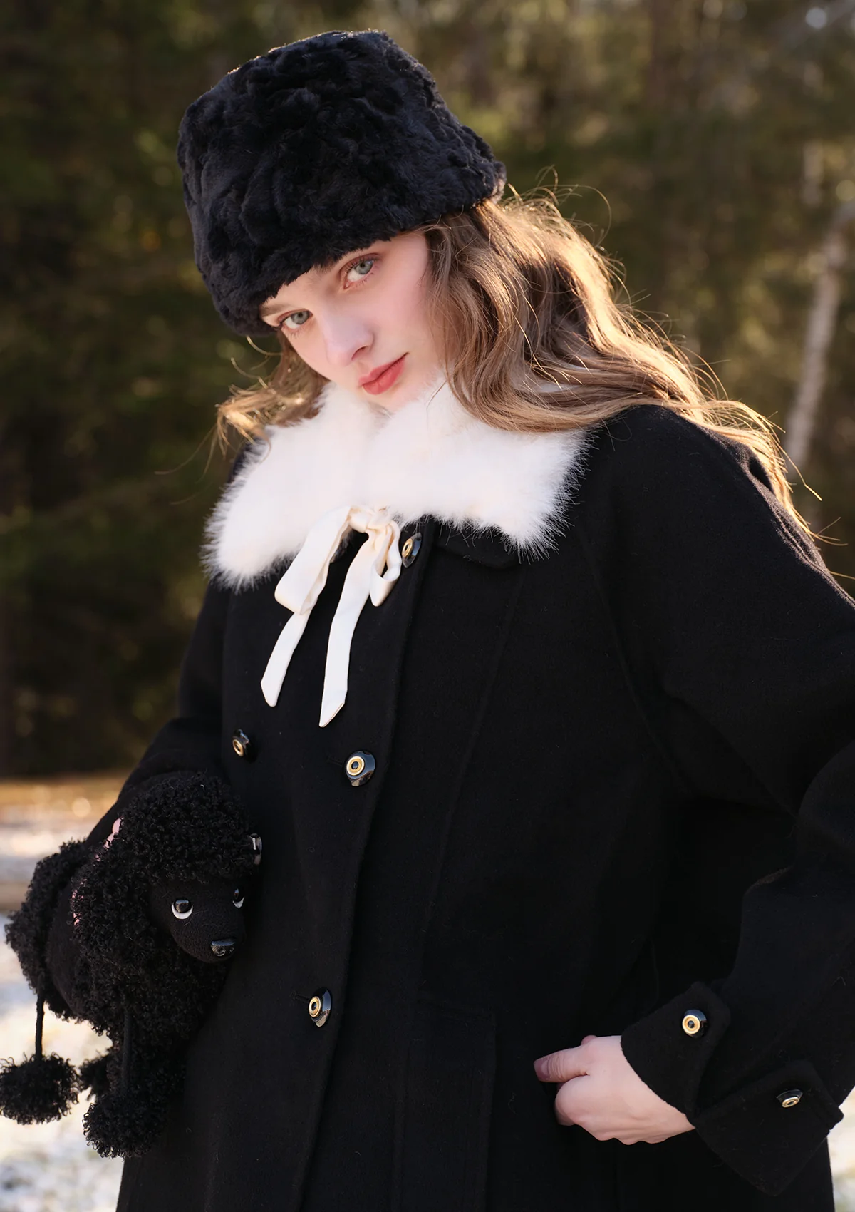 Princess Spade Double-faced Overcoat - Thrancidy