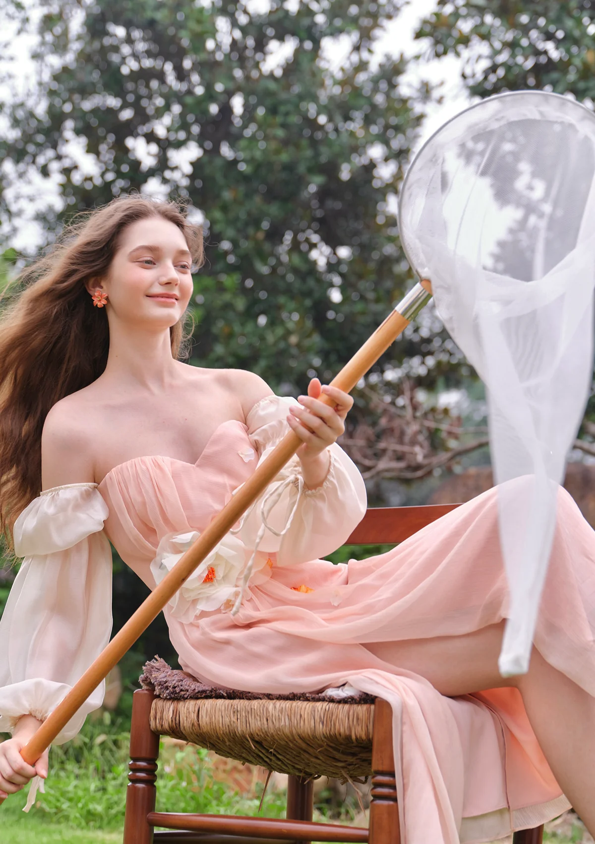 Roselle Gossamer Dress - Thrancidy