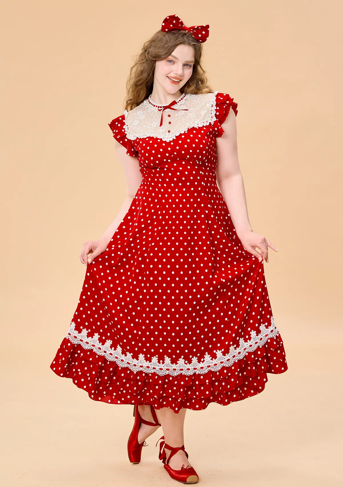 Curve & Plus Nini Fairy Tale House Dress - Thrancidy