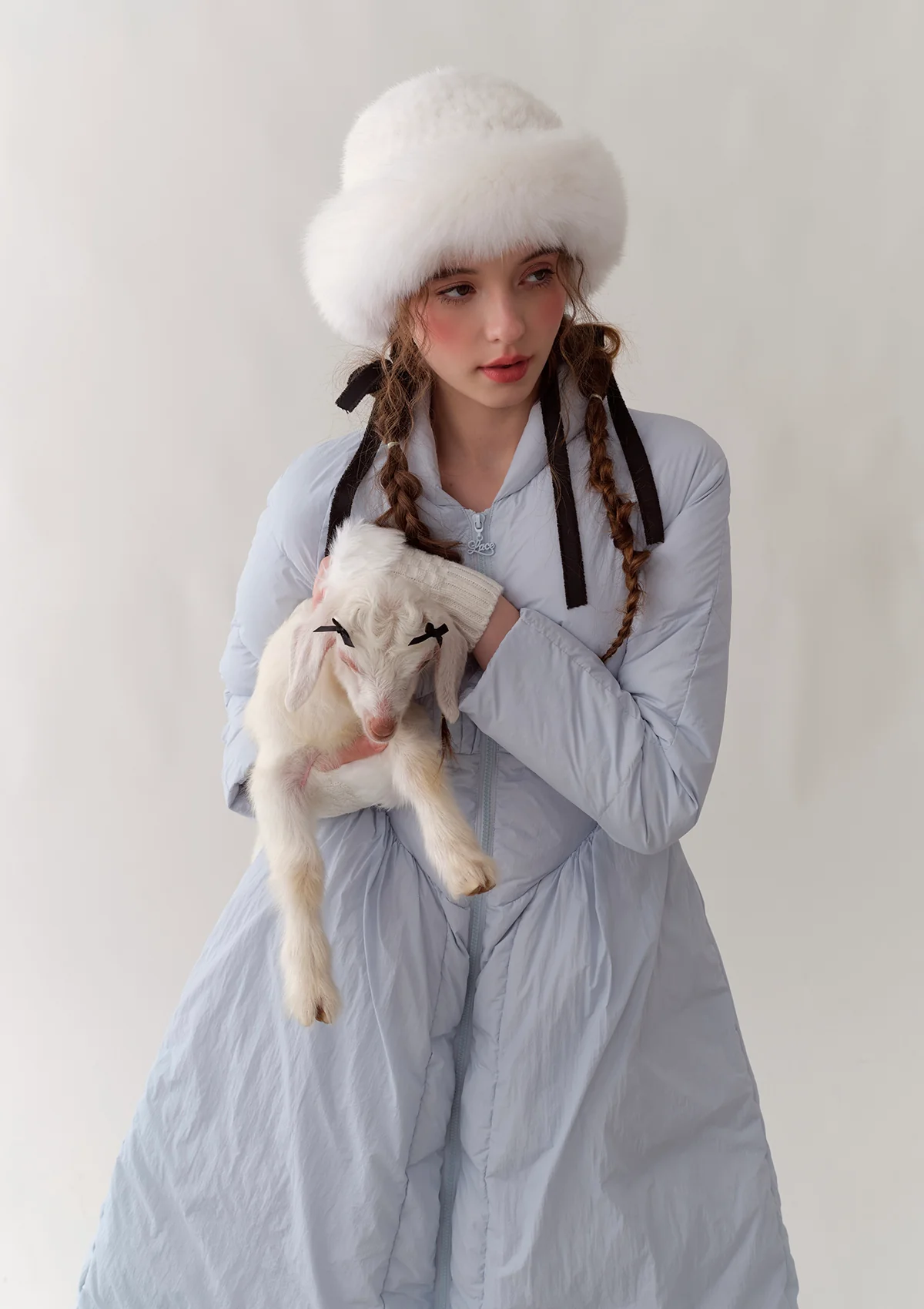 Sea Salt Chiffrette Down Jacket - Thrancidy