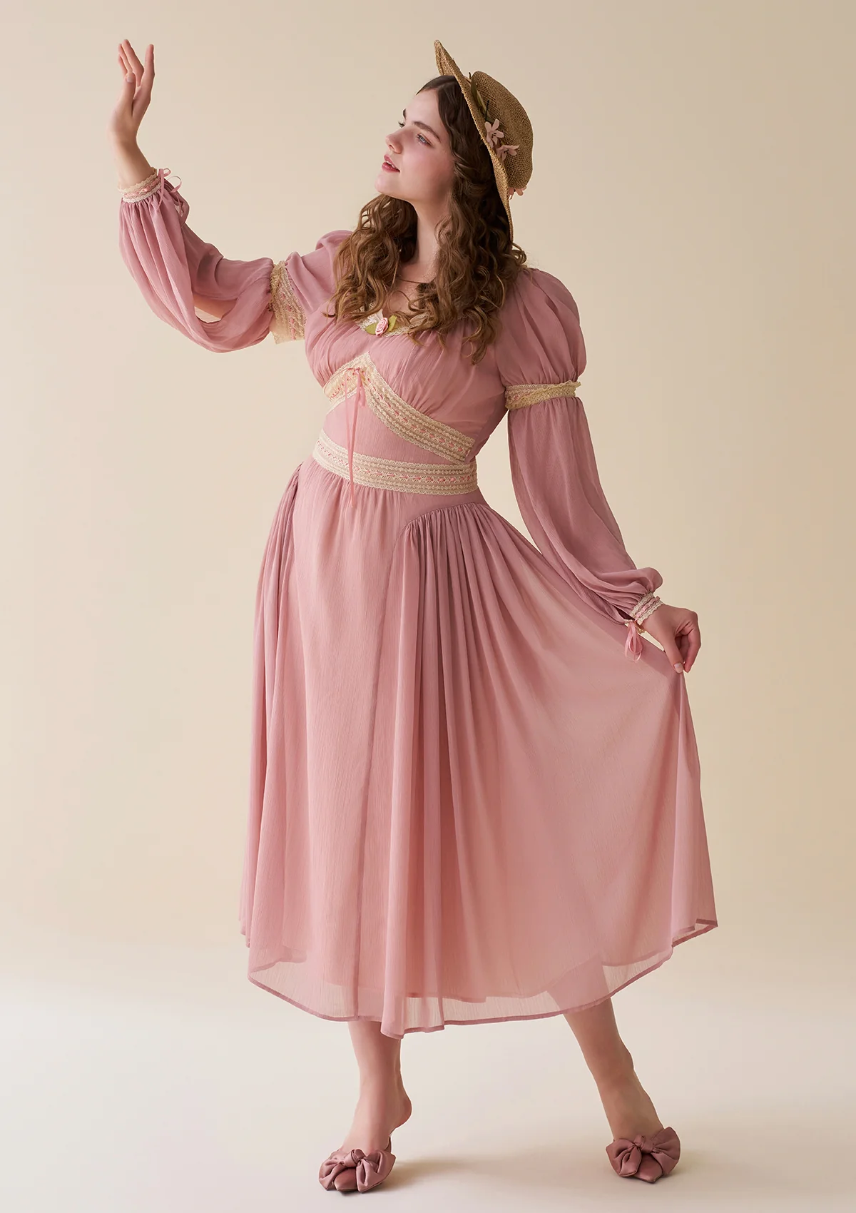 Curve & Plus Summer Poem Dress - Thrancidy