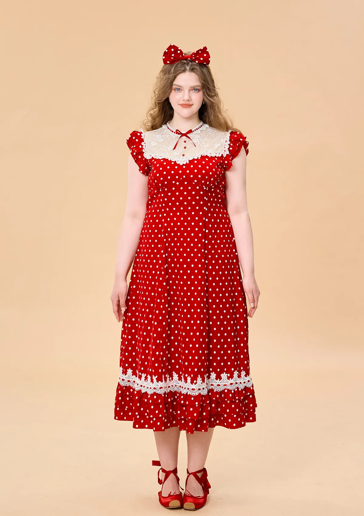 Curve & Plus Nini Fairy Tale House Dress - Thrancidy