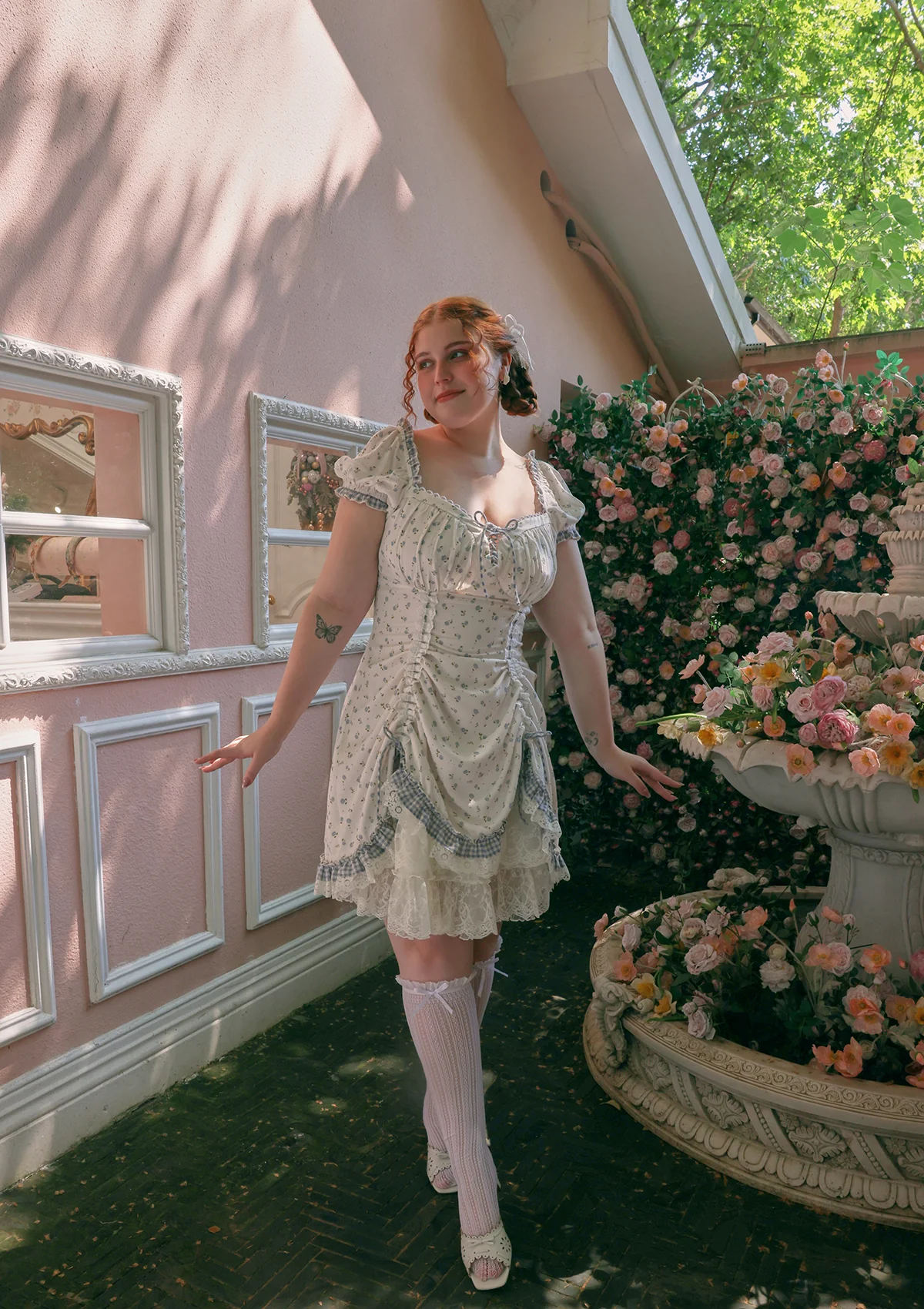 Curve & Plus Peter Rabbit Dollhouse Dress - Thrancidy