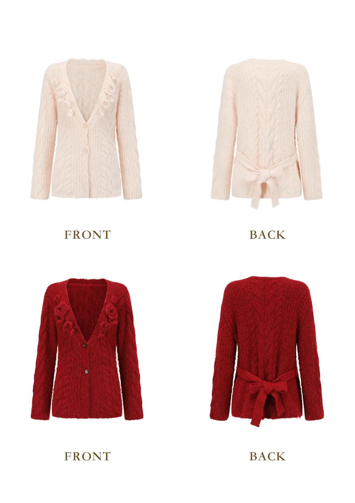 Semi-sweet Chiffon Knit Cardigan - Thrancidy