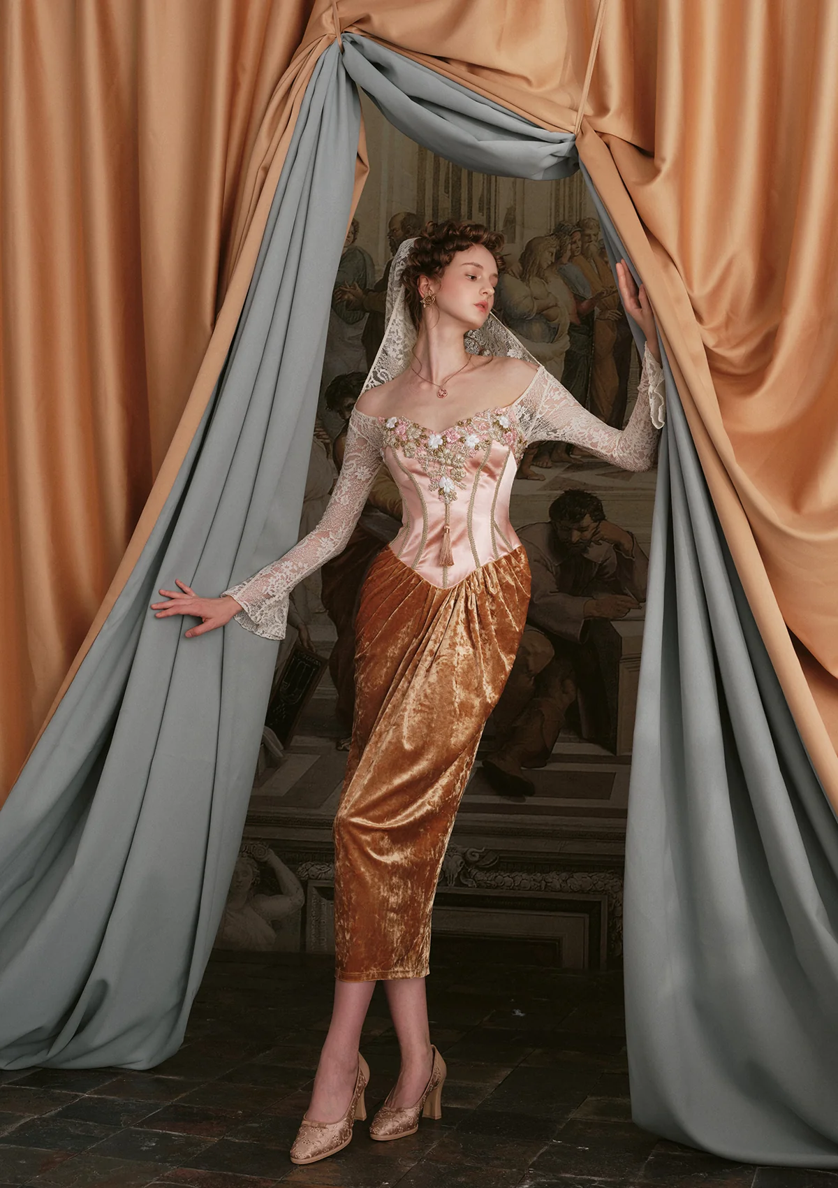 Arabian Nights Corset Dress - Thrancidy