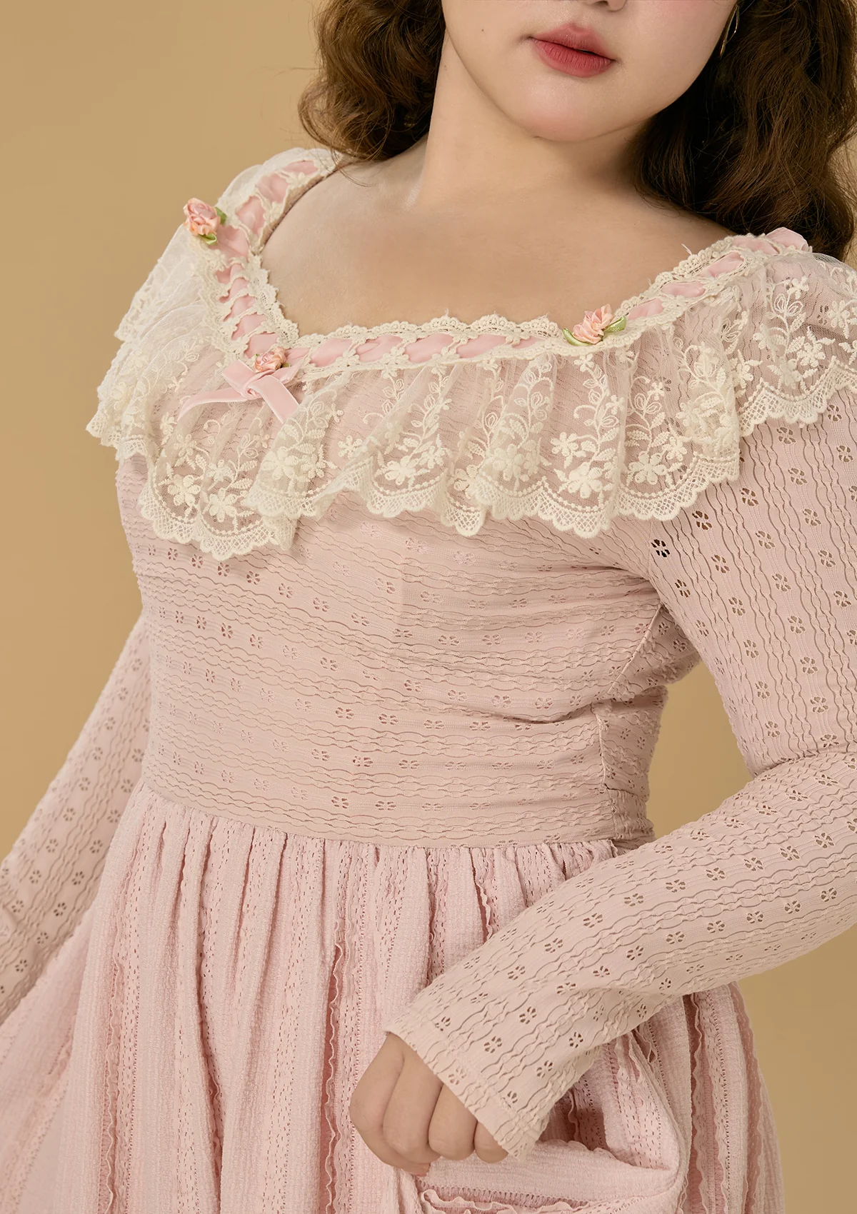 Curve & Plus Tuileries Forest Dress - Thrancidy