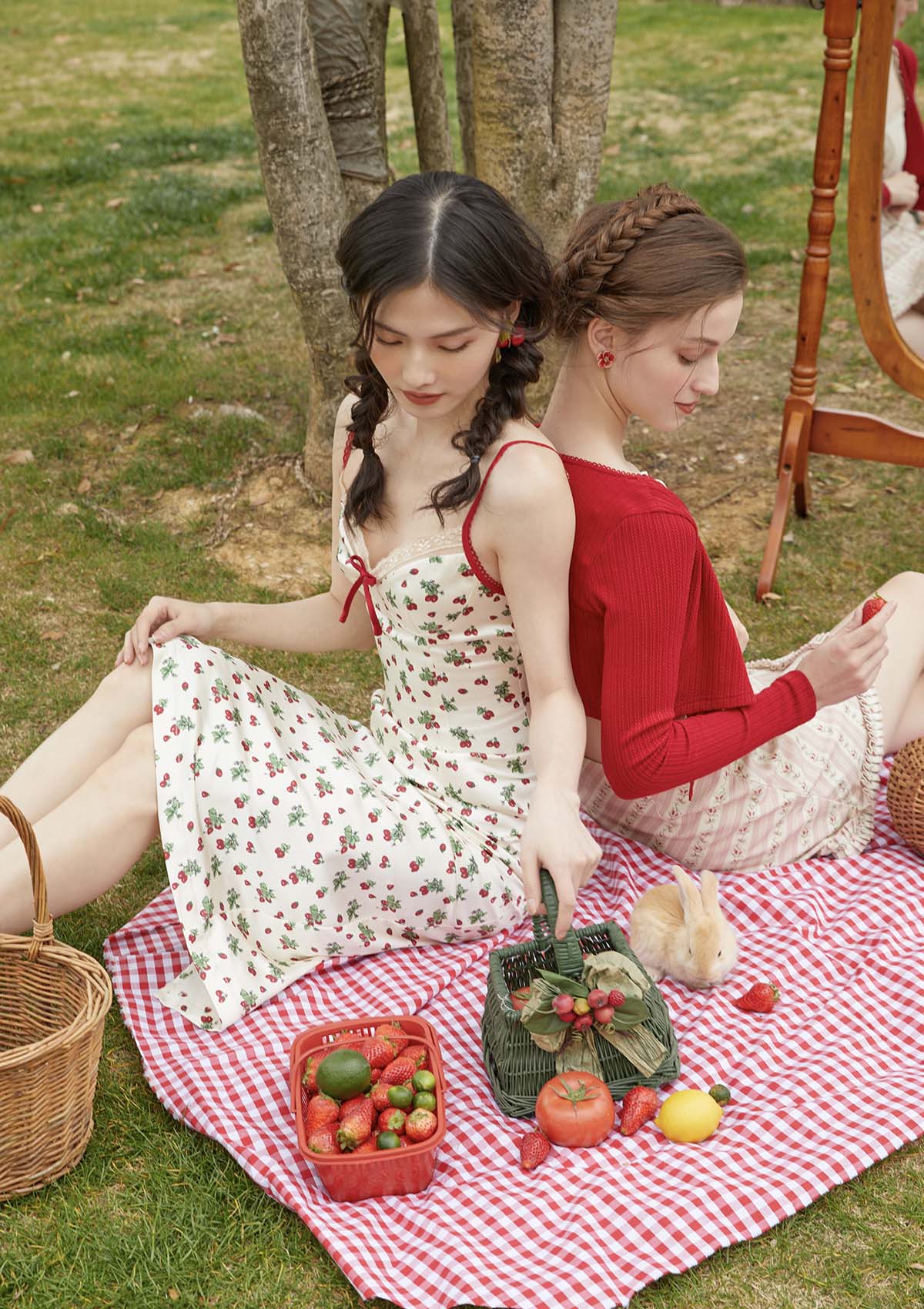 Strawberry Farm Dress - Thrancidy