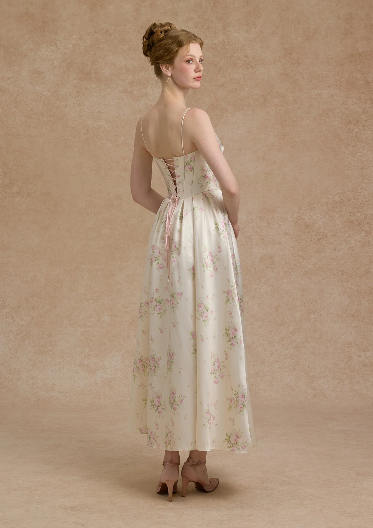 Love Flower Notes Corset Dress - Thrancidy