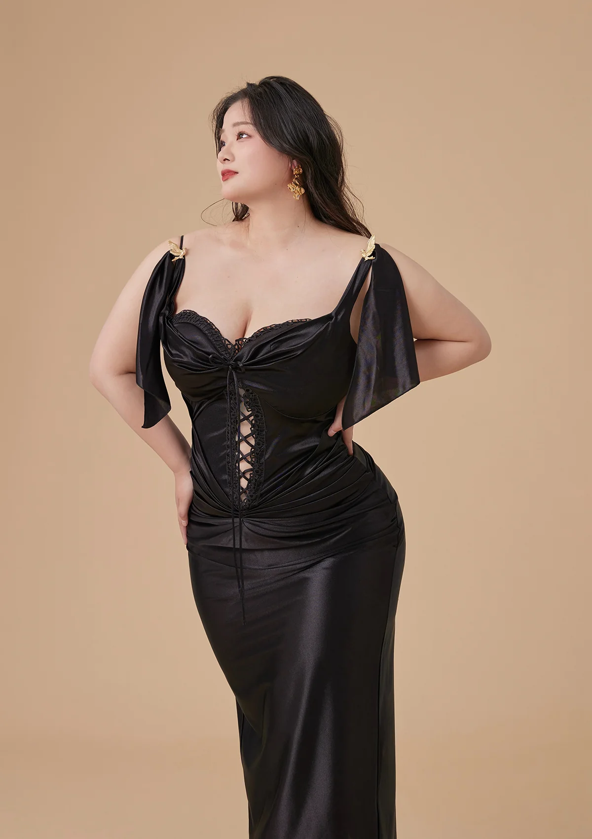 Curve & Plus St. Phoenix Corset Dress - Thrancidy