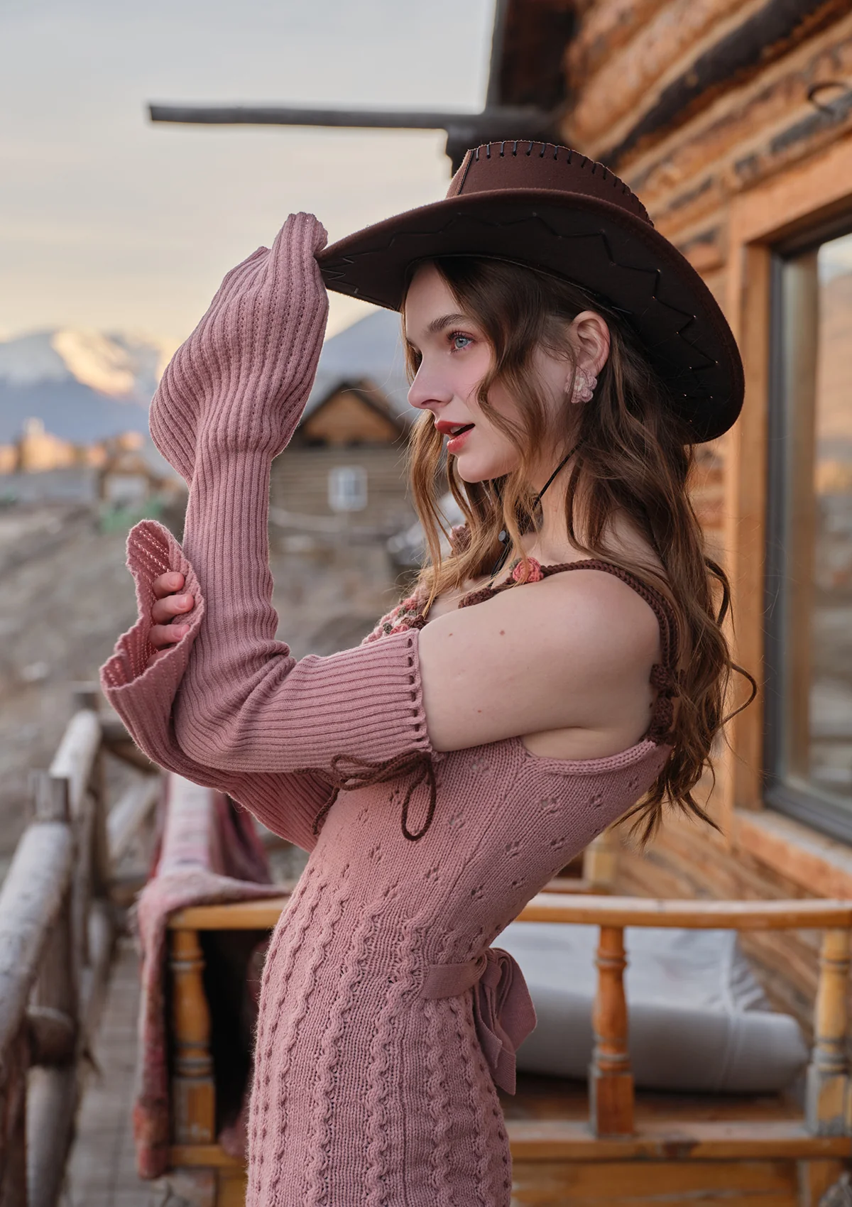 Floral Juliette Knitted Dress - Thrancidy