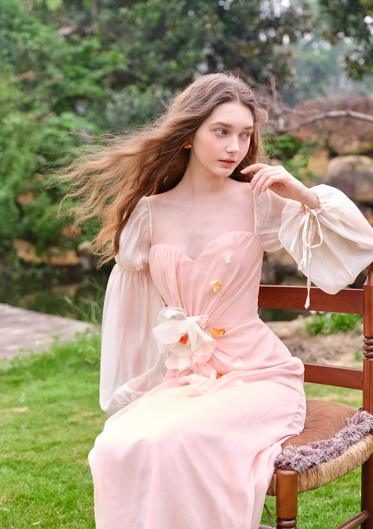 Roselle Gossamer Dress - Thrancidy