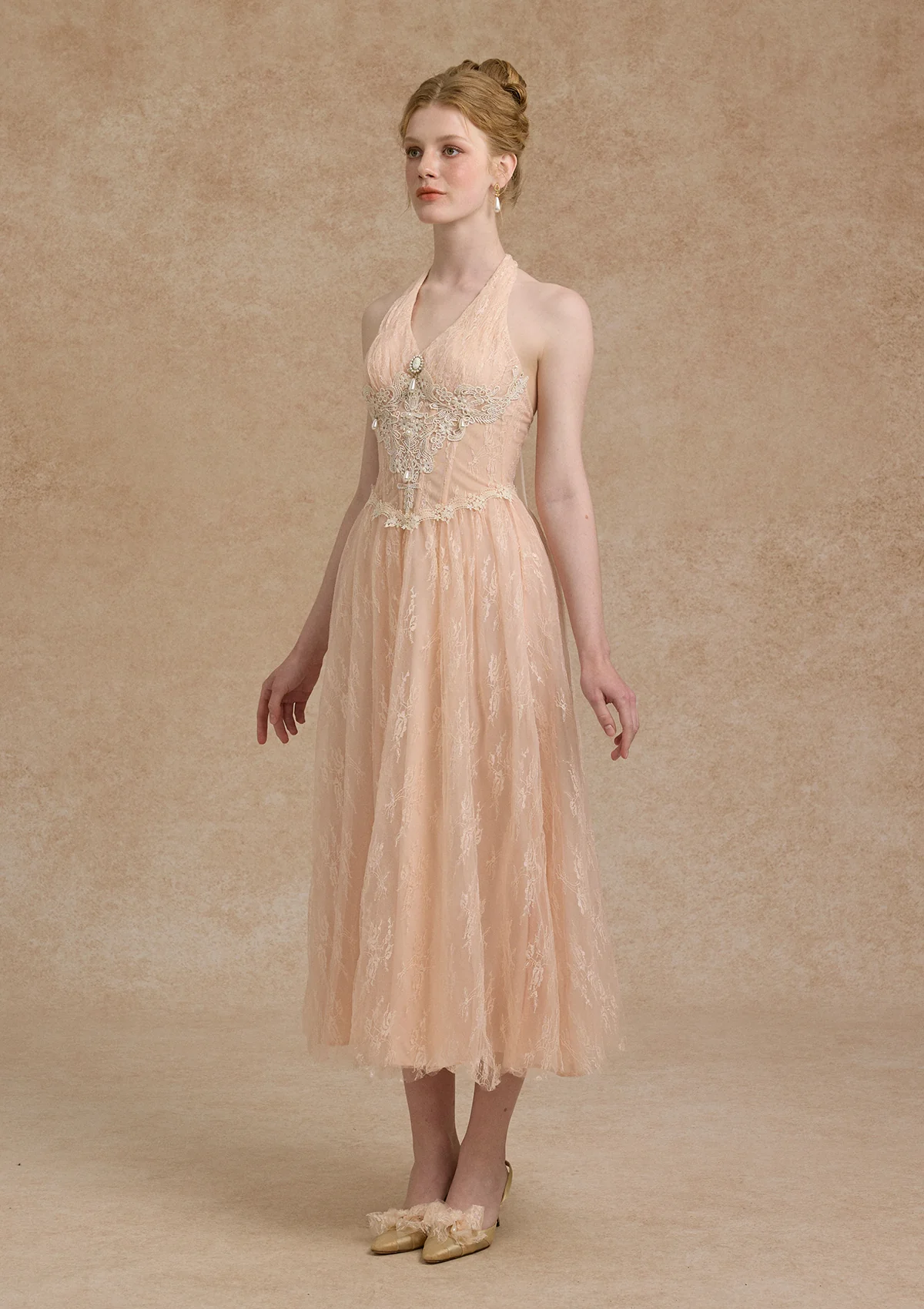 Lace Lover Letter Corset Dress - Thrancidy