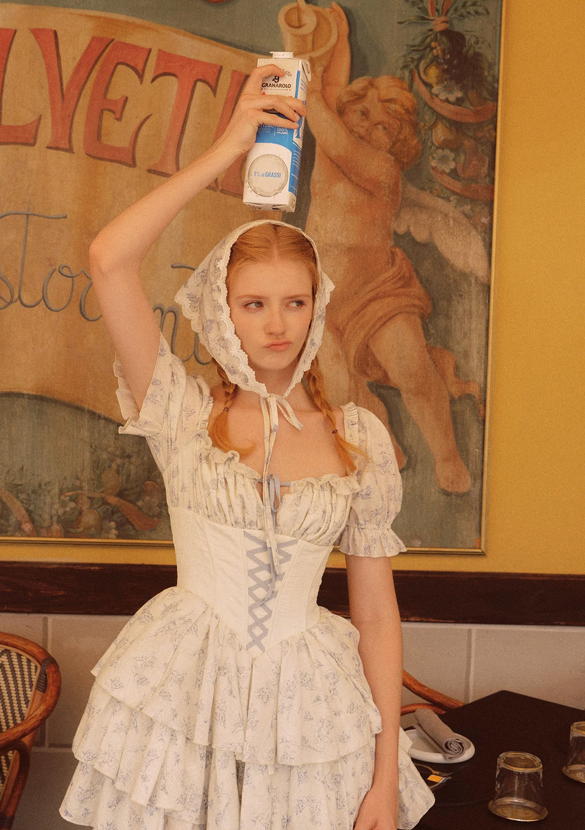 Blue Dollhouse Corset Dress(Short) - Thrancidy