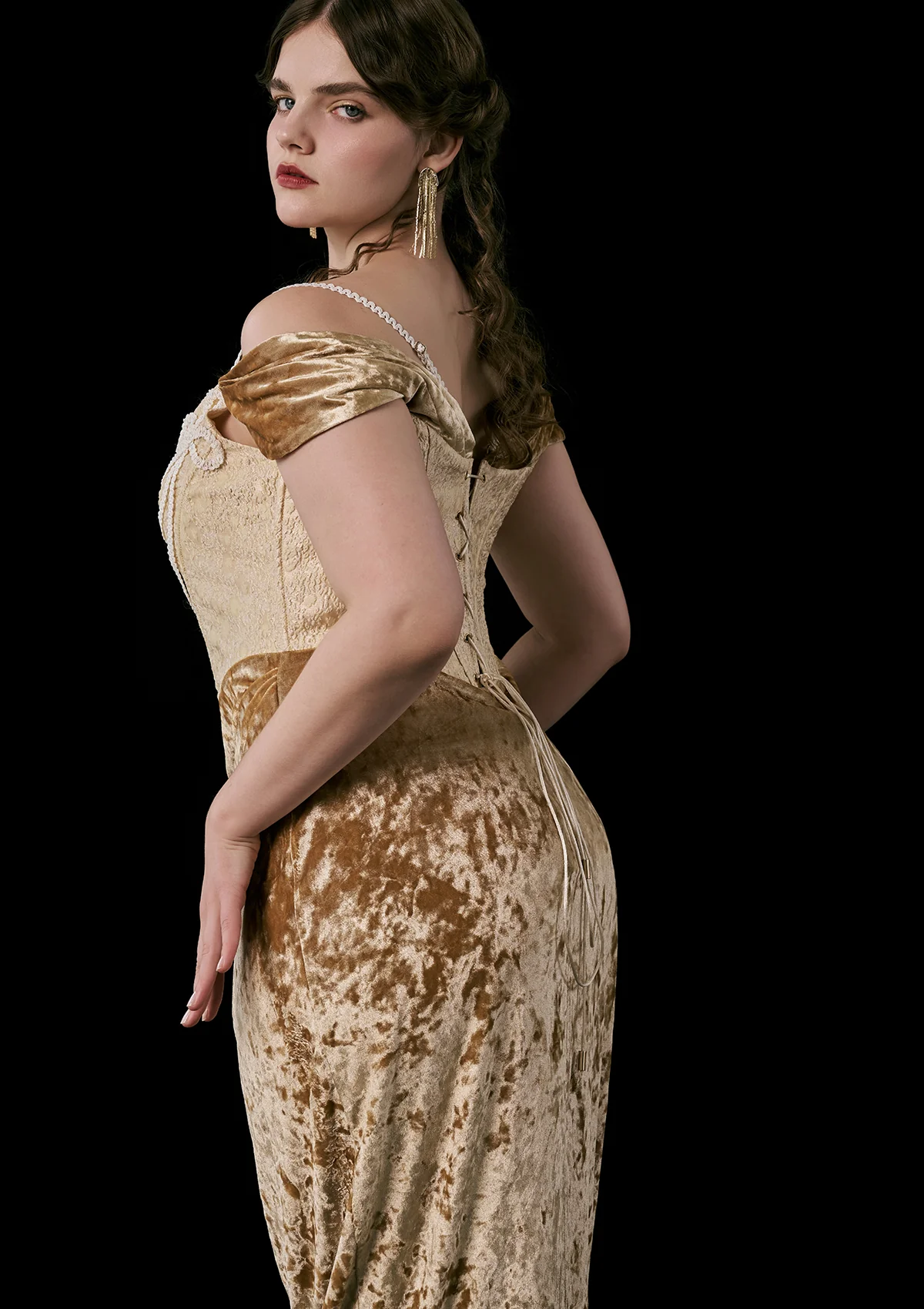 Curve & Plus Medusa Corset Dress - Thrancidy