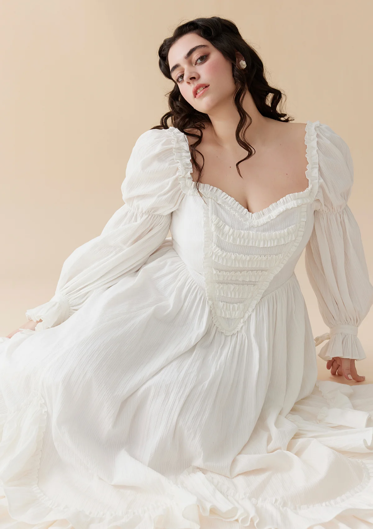 Curve & Plus Fallen Angels Corset Dress - Thrancidy