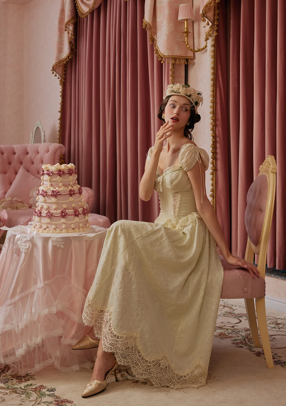 Gardenia Mambo Corset Dress - Thrancidy