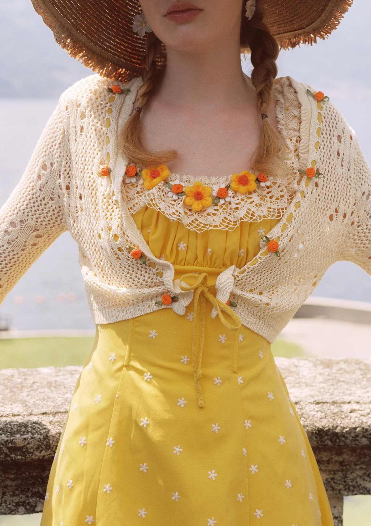 Little Orange Cardigan - Thrancidy