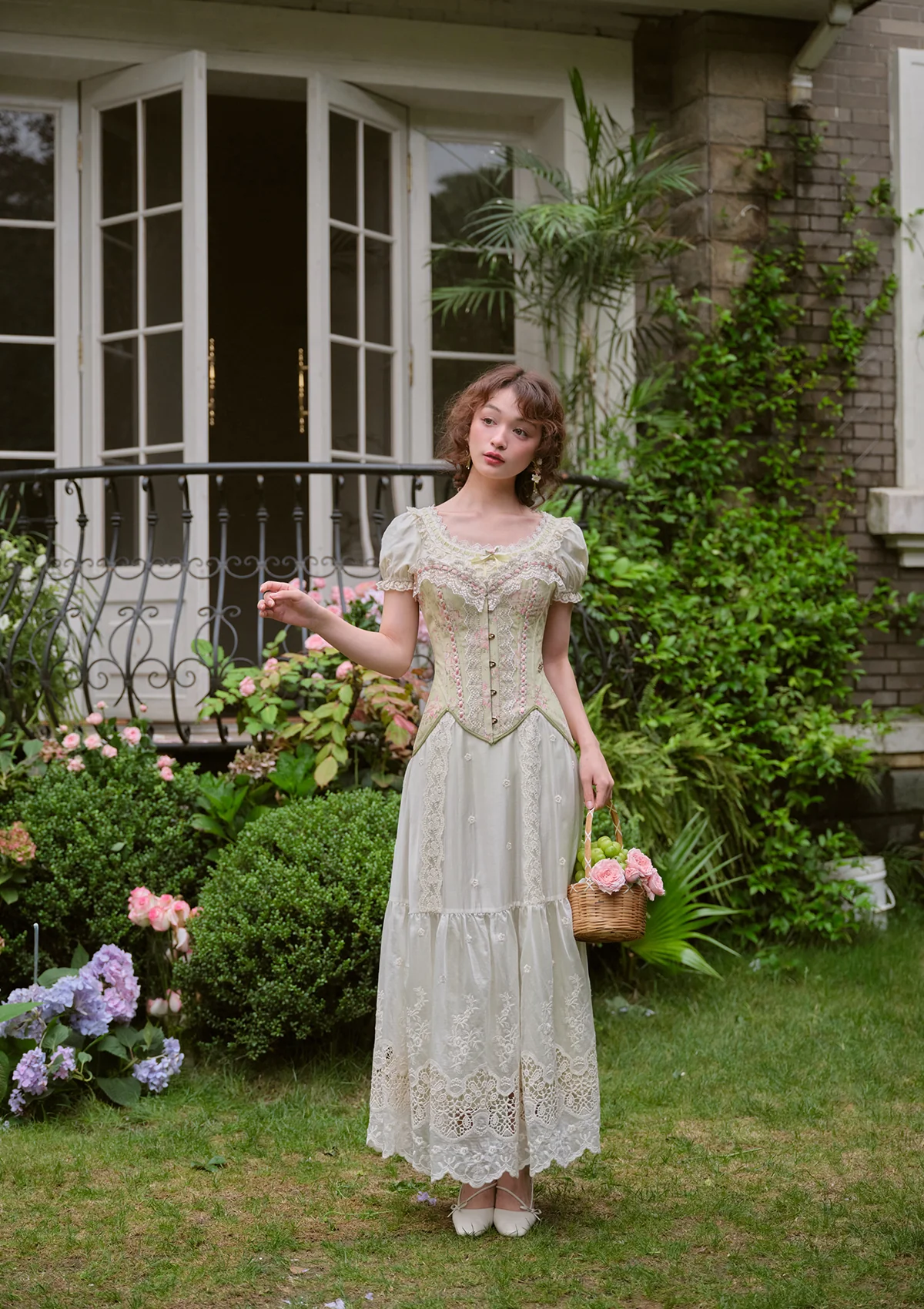 Green Grapes Dress - Thrancidy