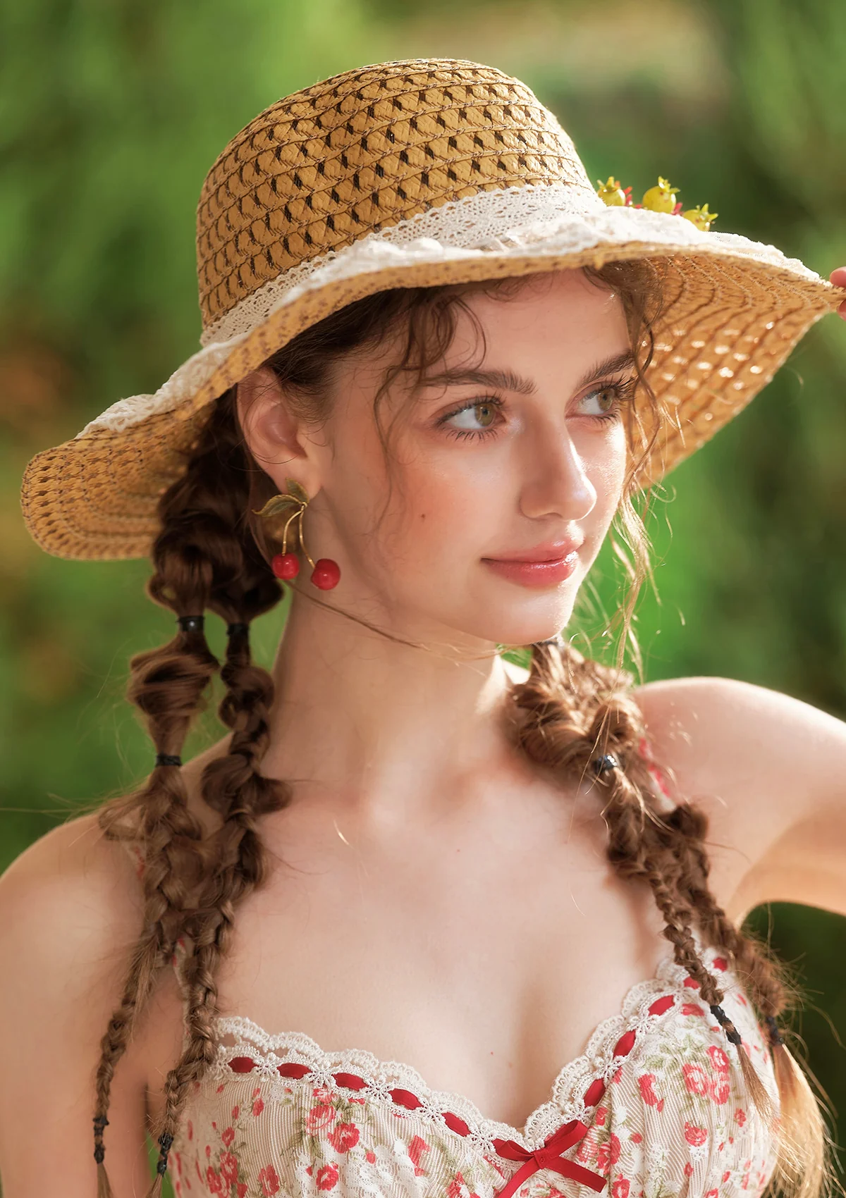 Jasminette & Cherry Hat - Thrancidy