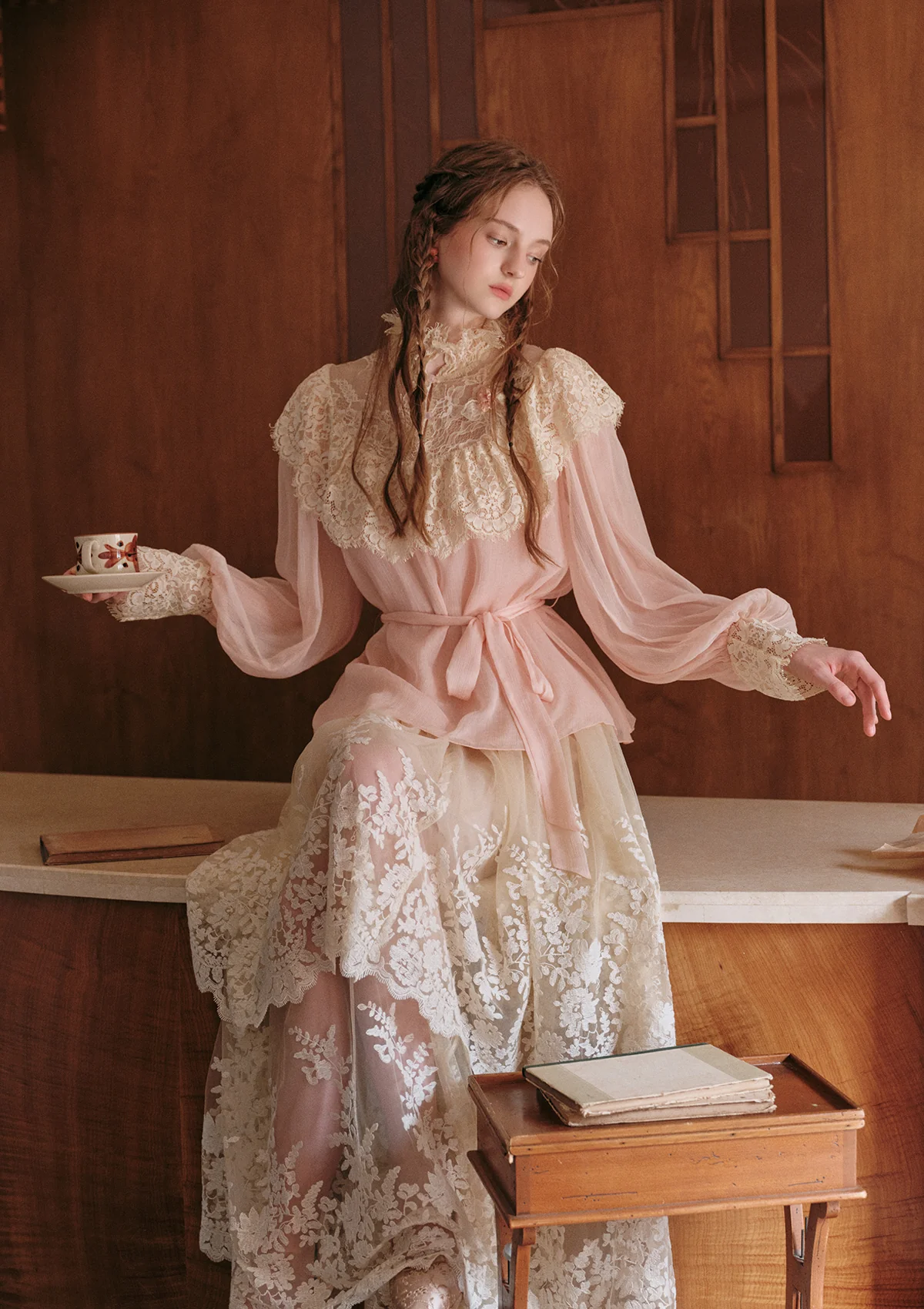 Secret Love in Peach Blossom Land Top - Thrancidy