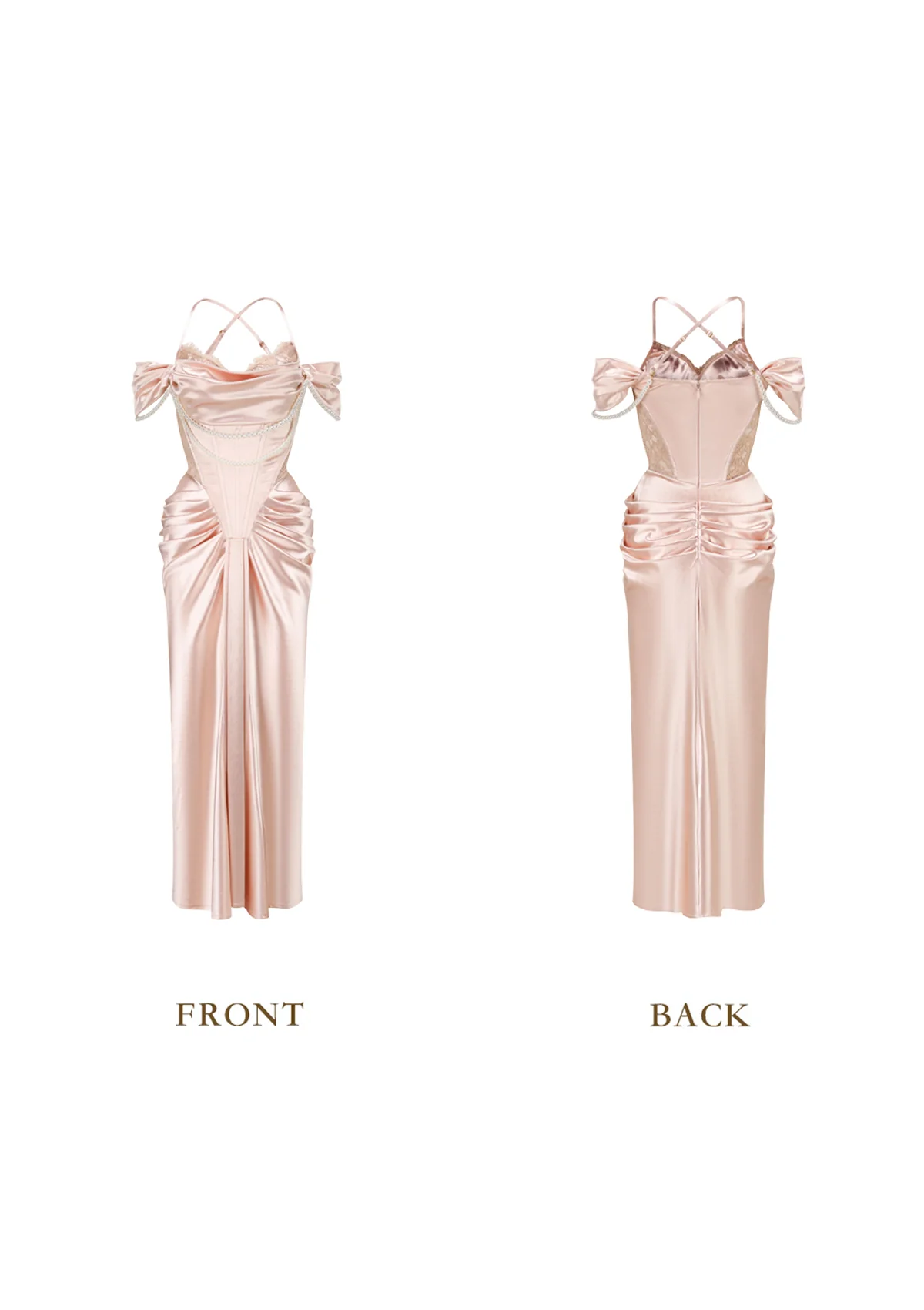 Muse Baroque Corset Dress - Thrancidy