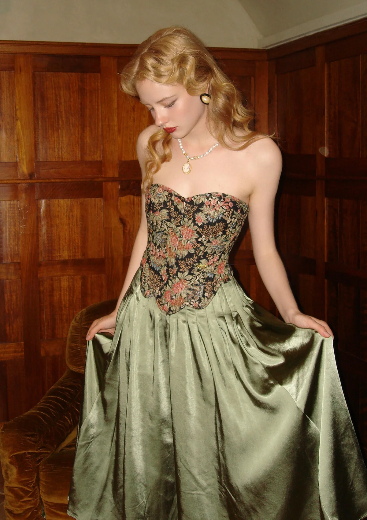 Flower & Mirror Skirt - Thrancidy